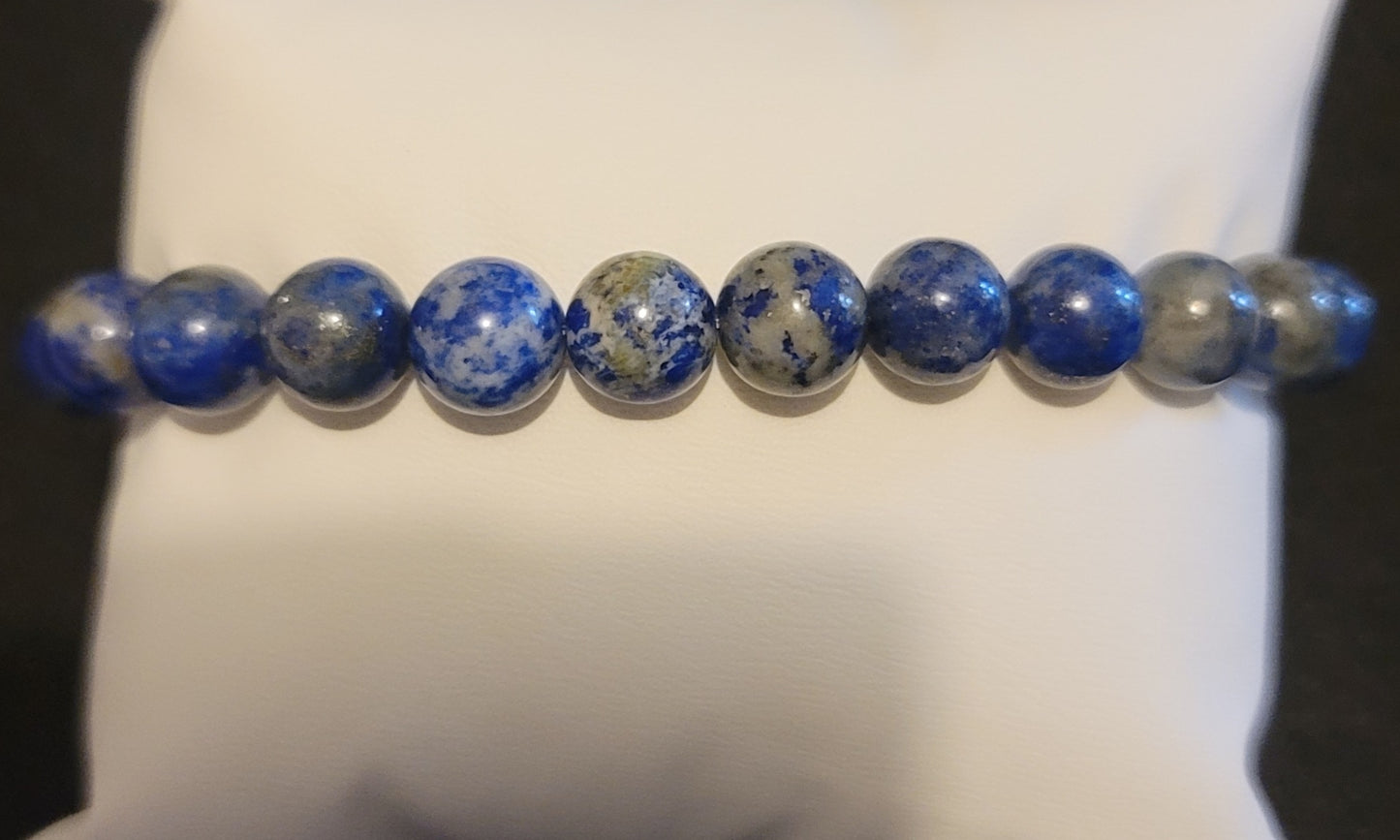 Genuine Stone Lapis, Lazuli  Bracelet