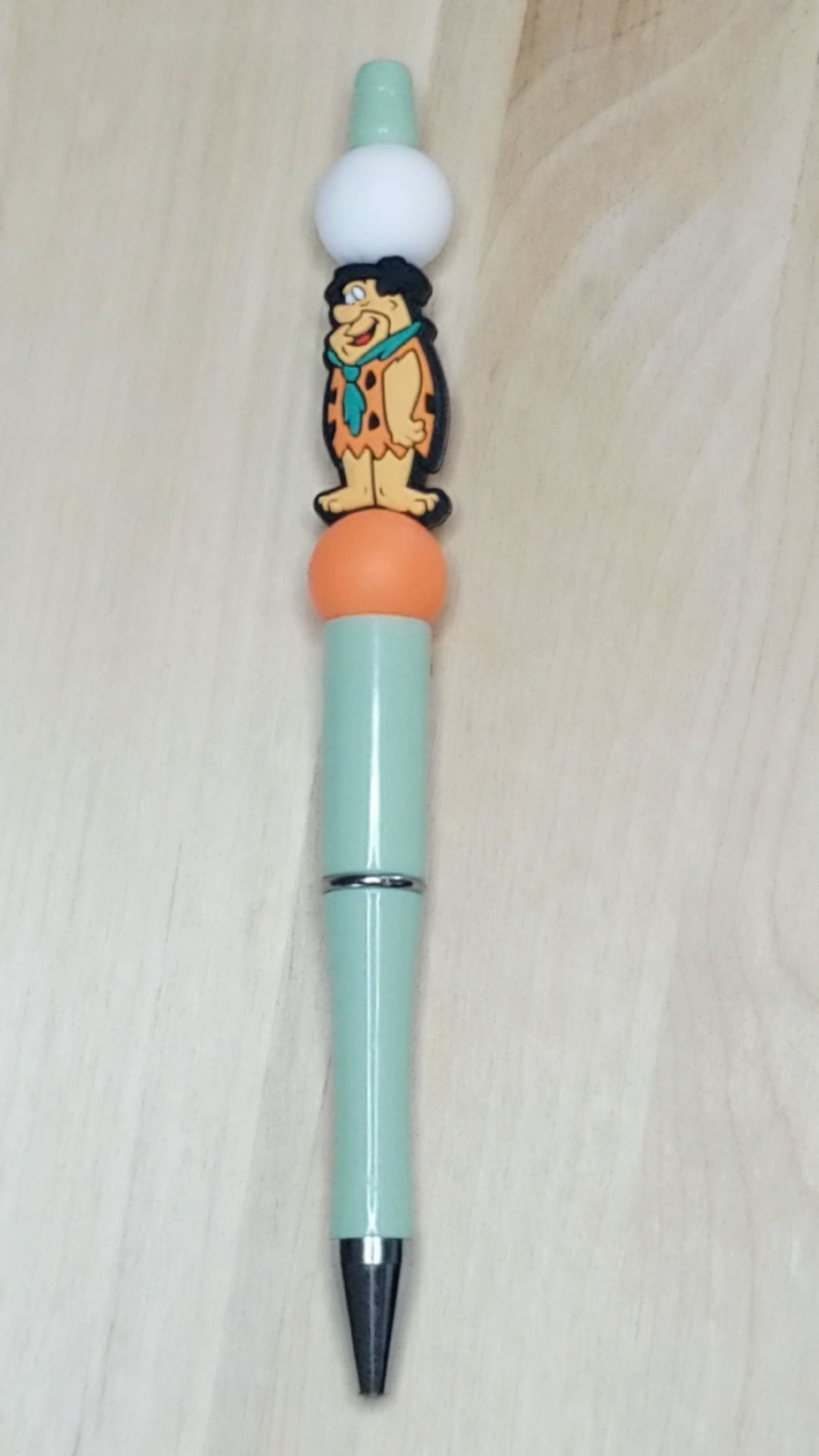 Cartoon Silicone Beaded Pen