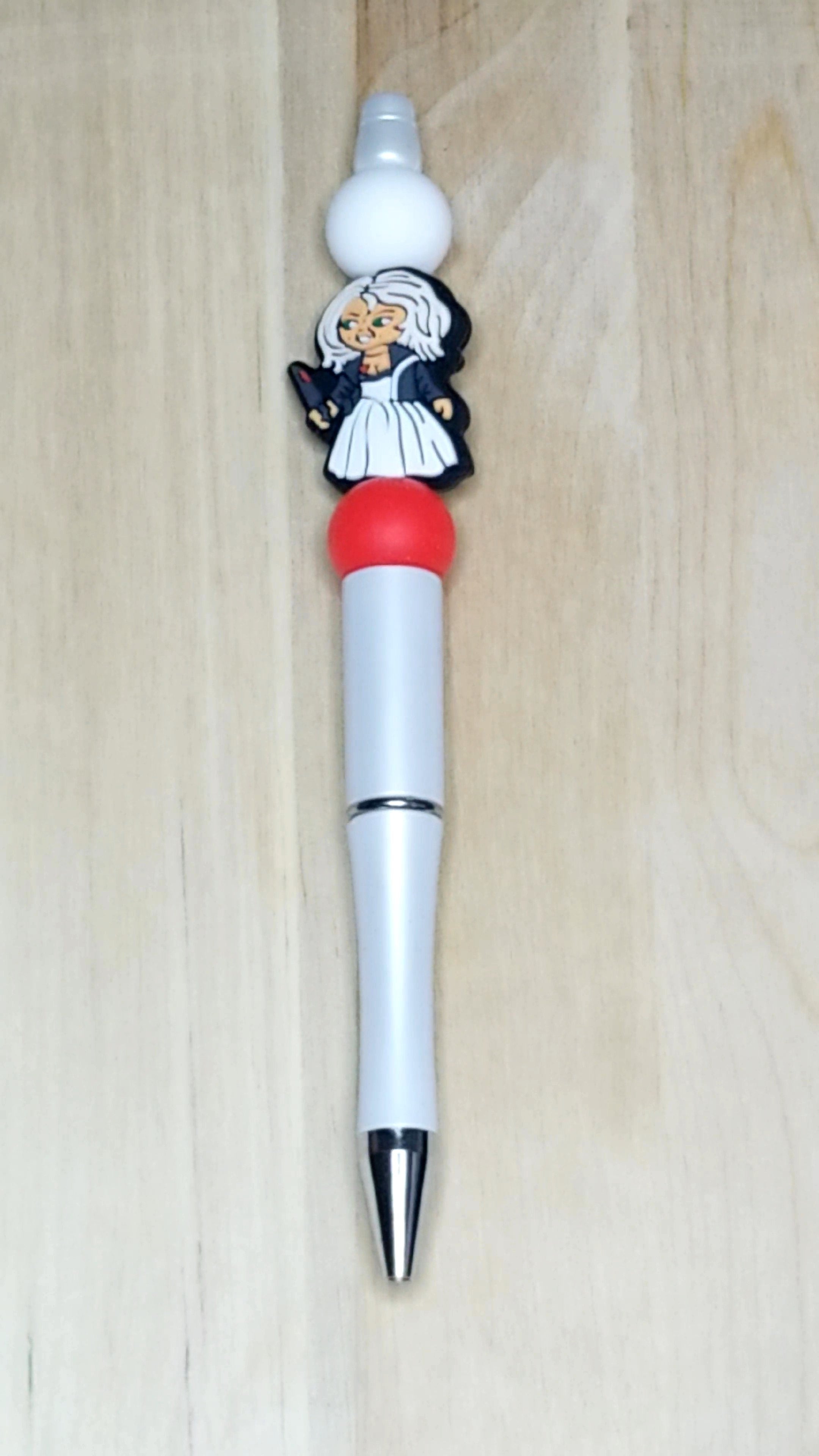 Horror Character Silicone Beaded Pen