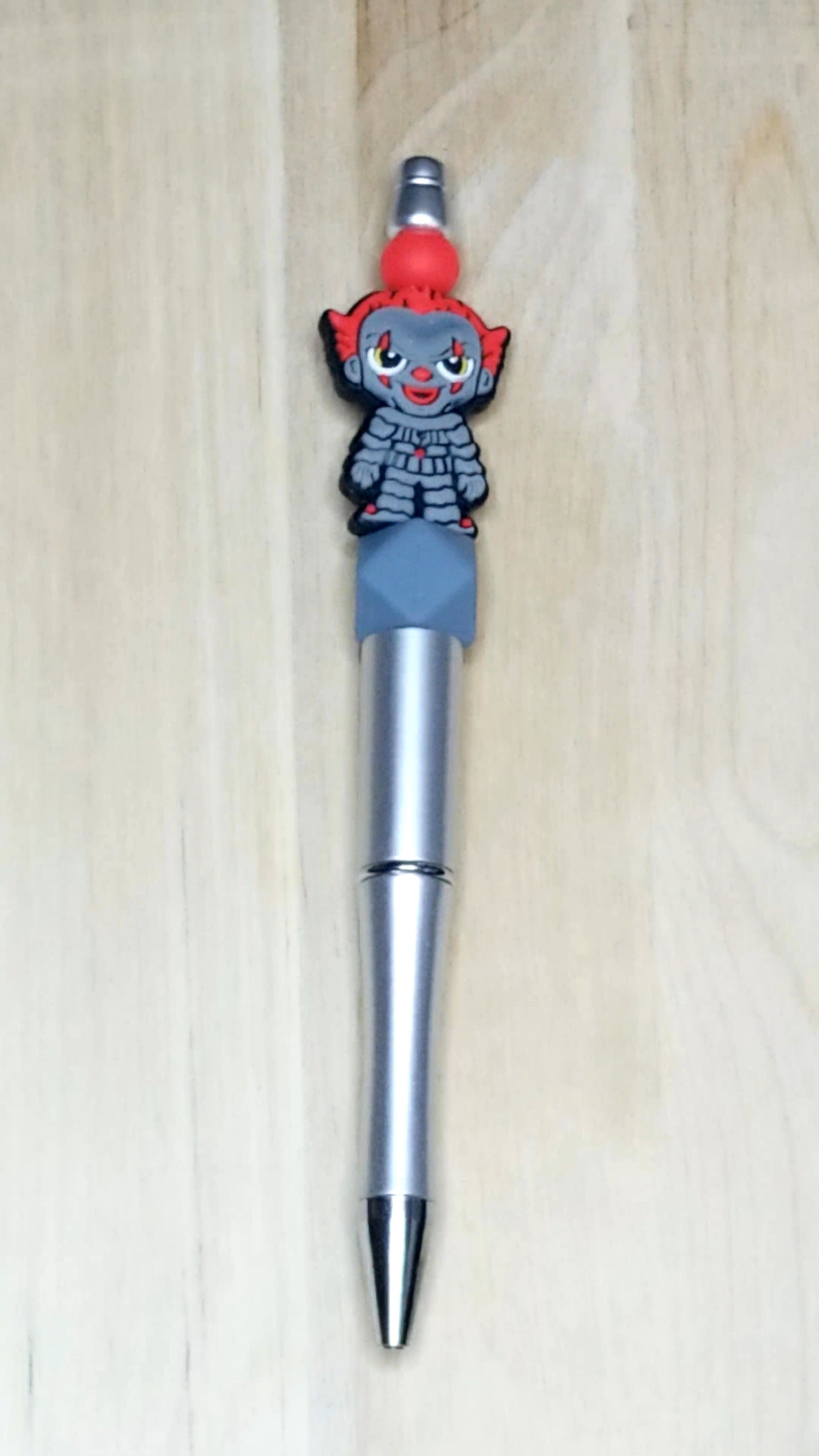 Horror Character Silicone Beaded Pen