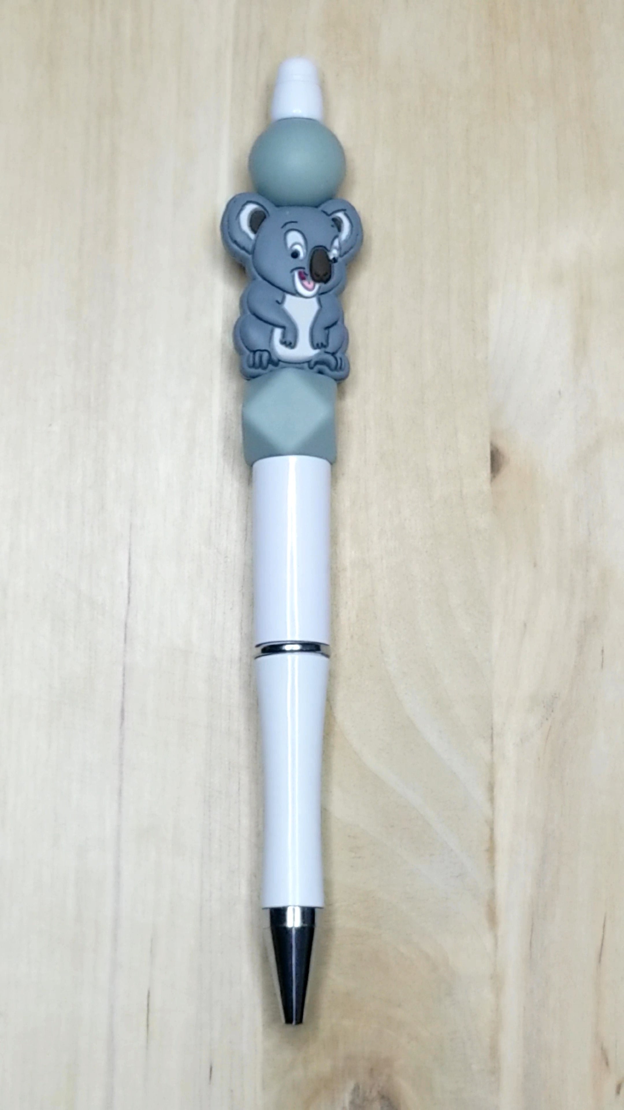 Koala Silicone Beaded Pen