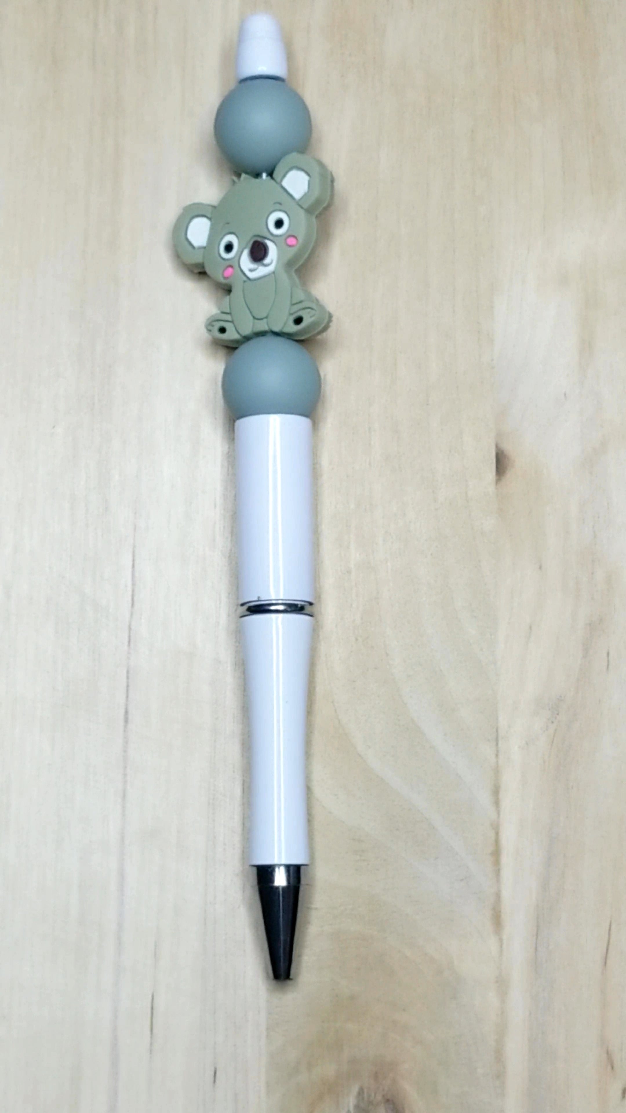 Koala Silicone Beaded Pen