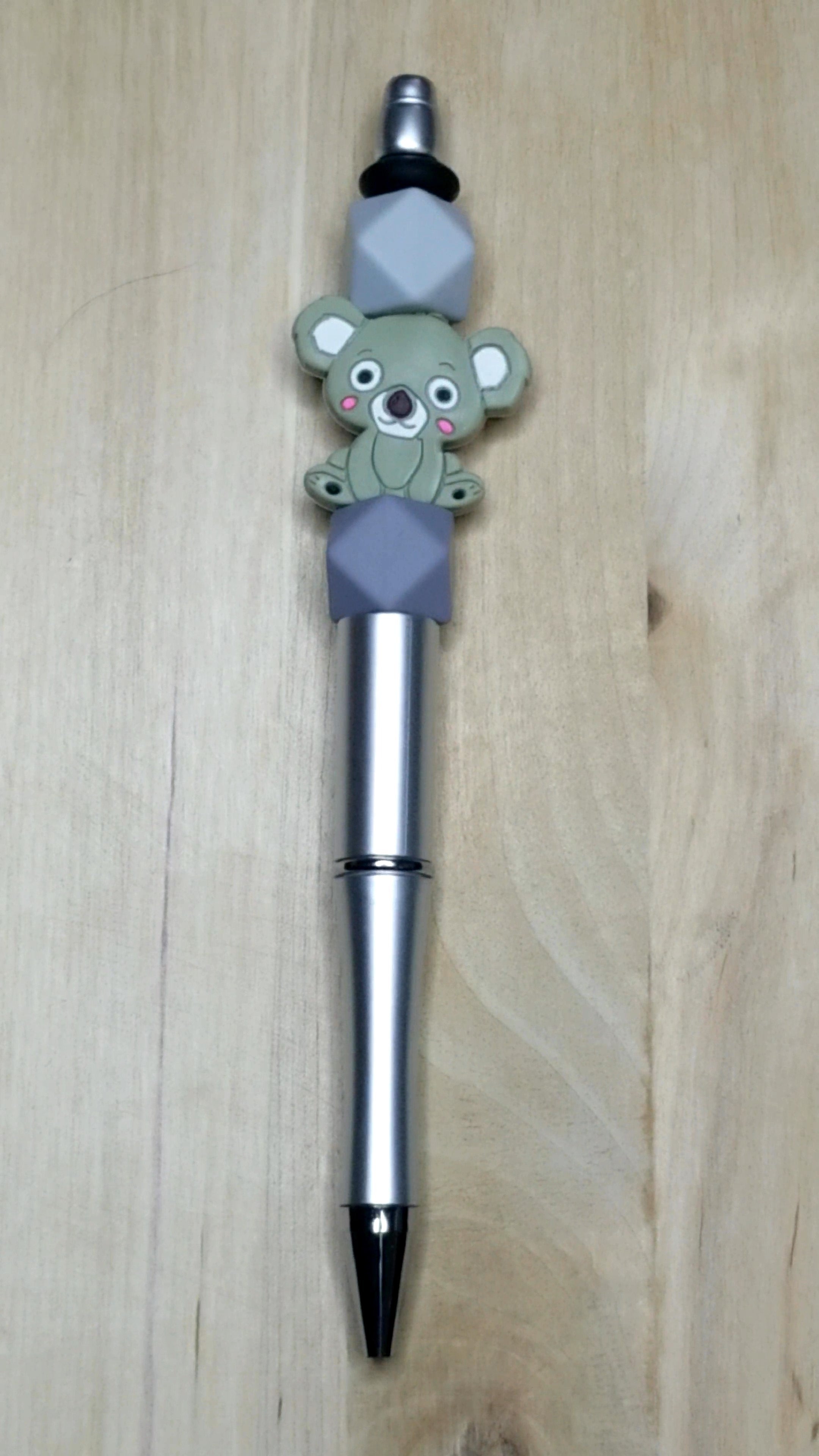 Koala Silicone Beaded Pen