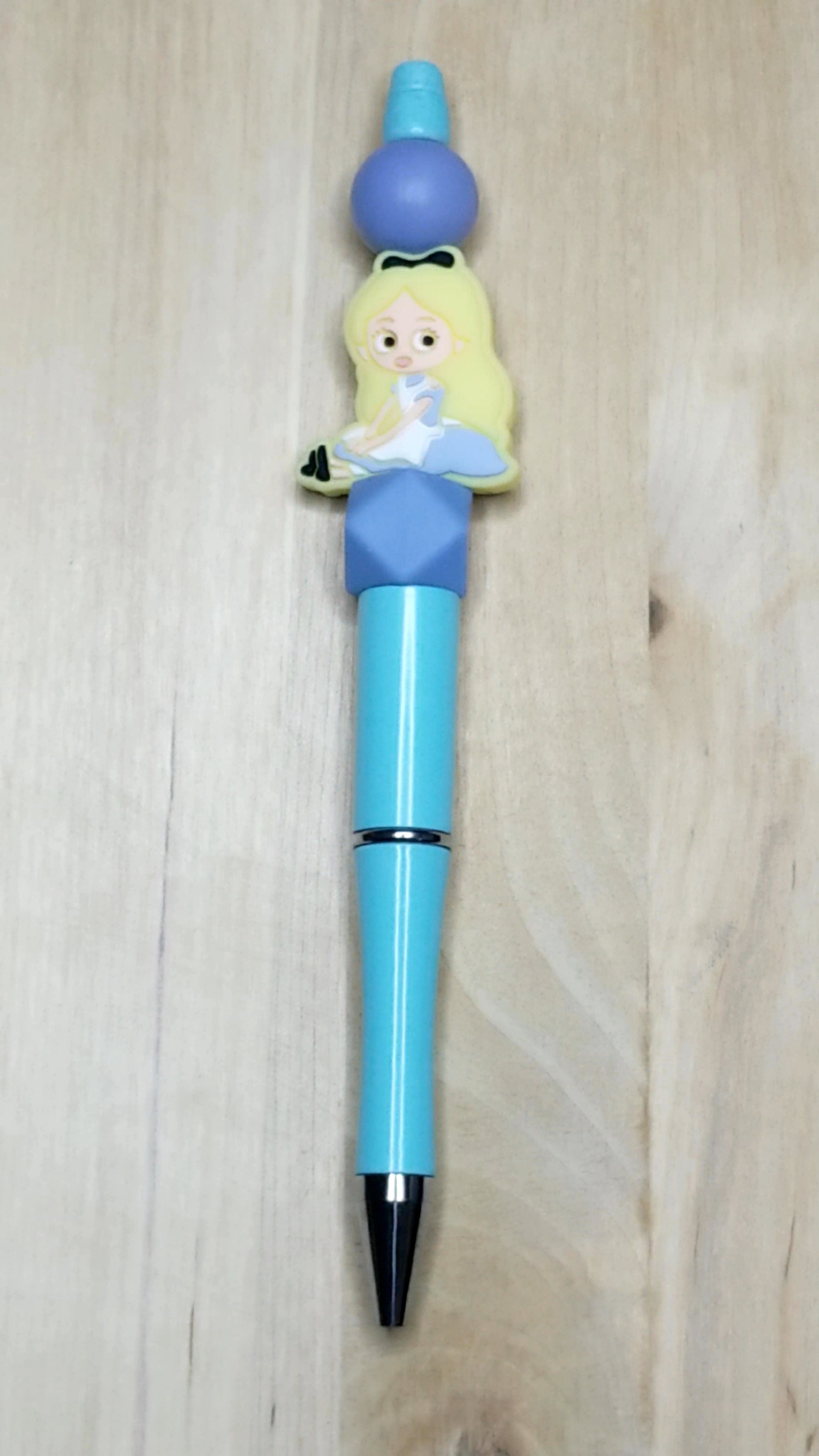 Princess Silicone Beaded Pen