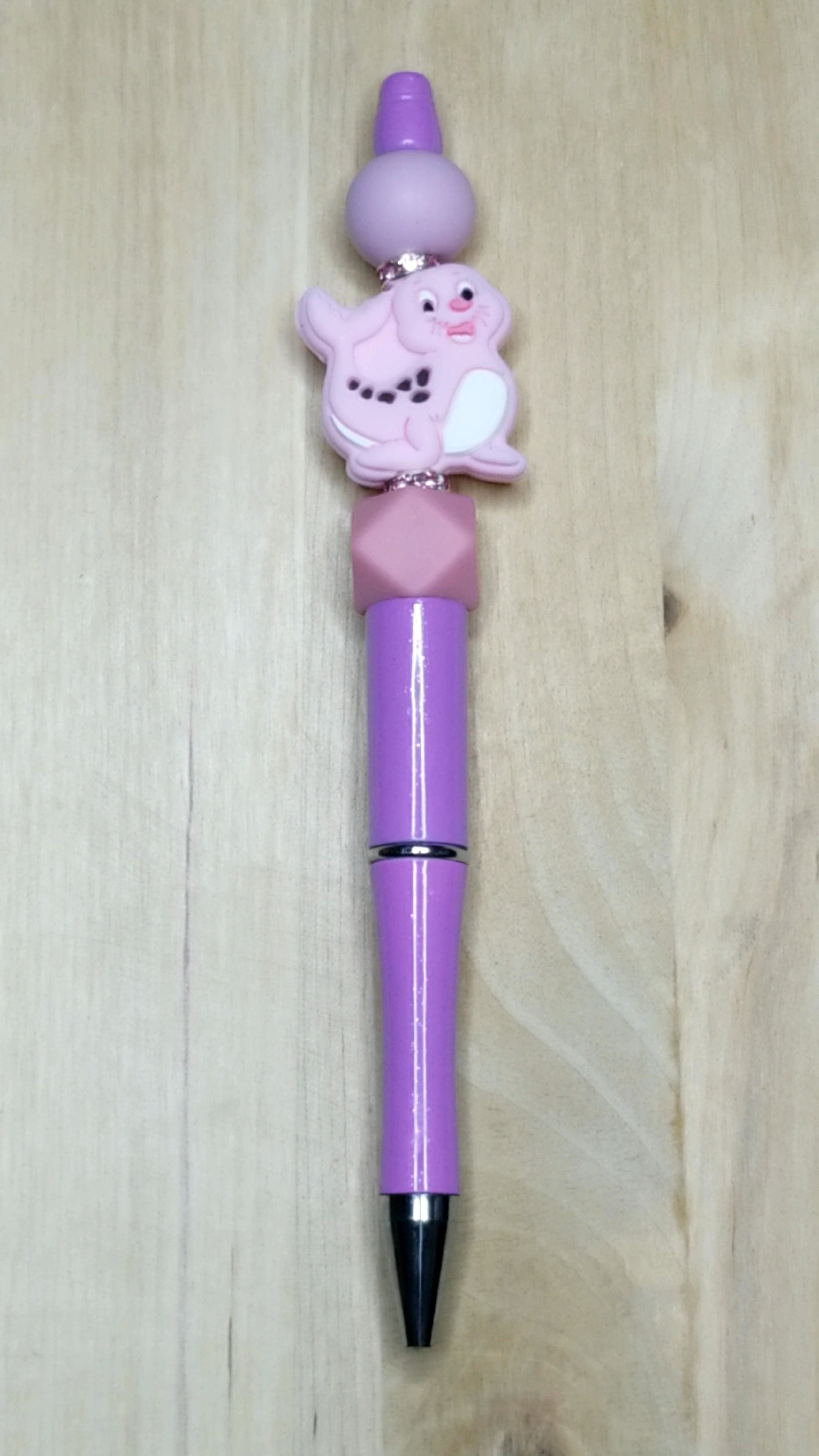 Seal Silicone Beaded Pen