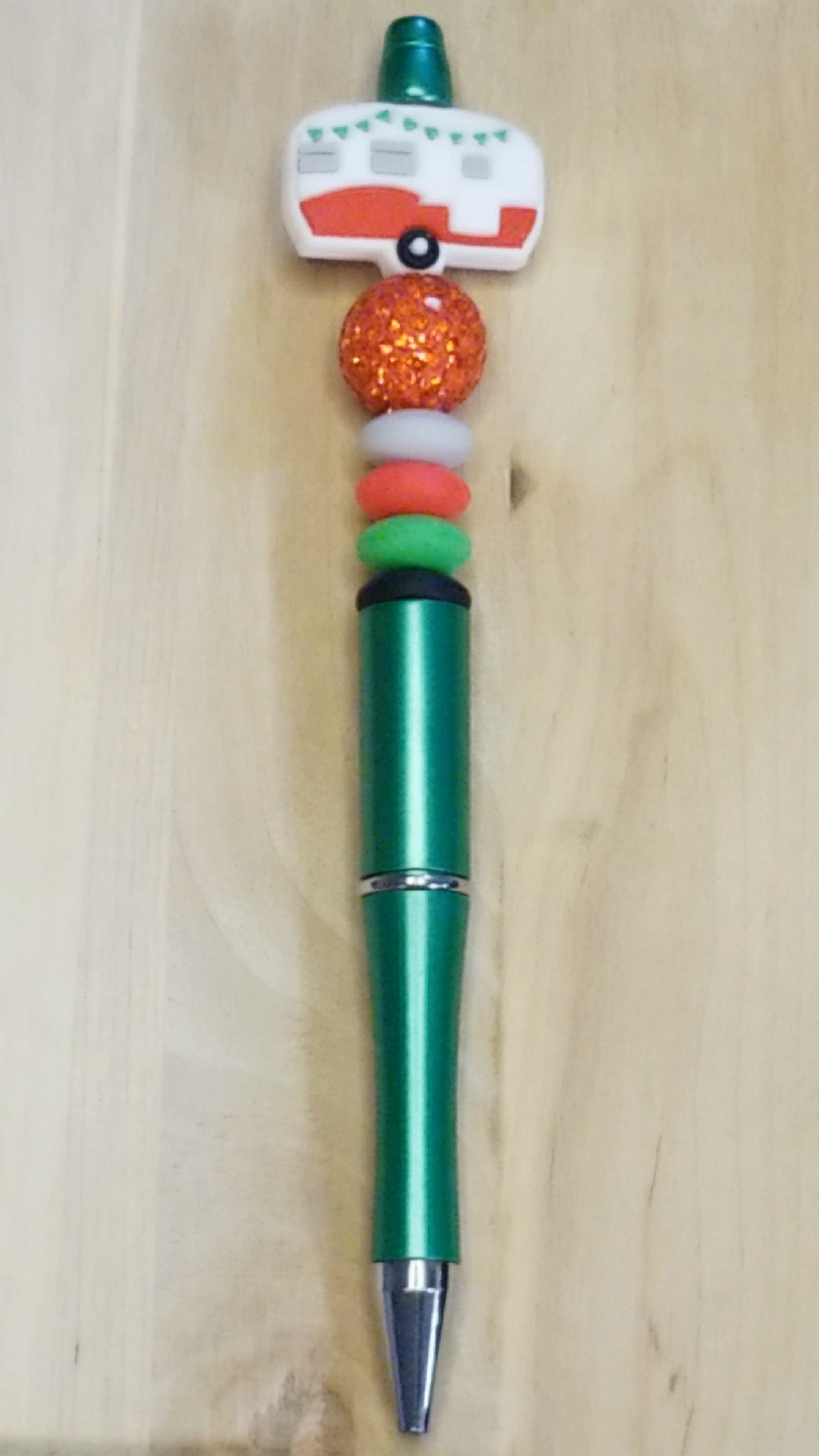 Camper Silicone Beaded Pen