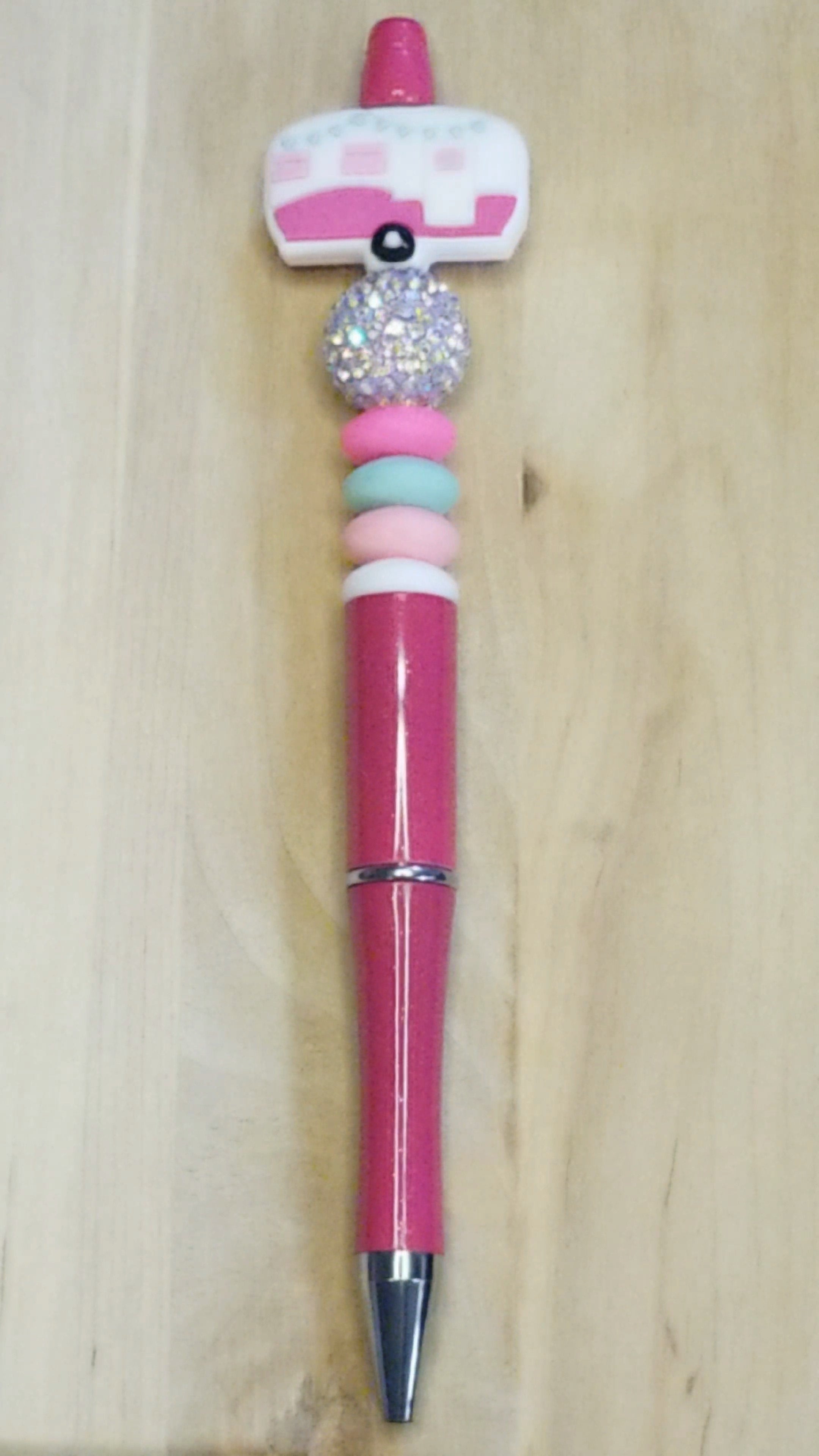 Camper Silicone Beaded Pen