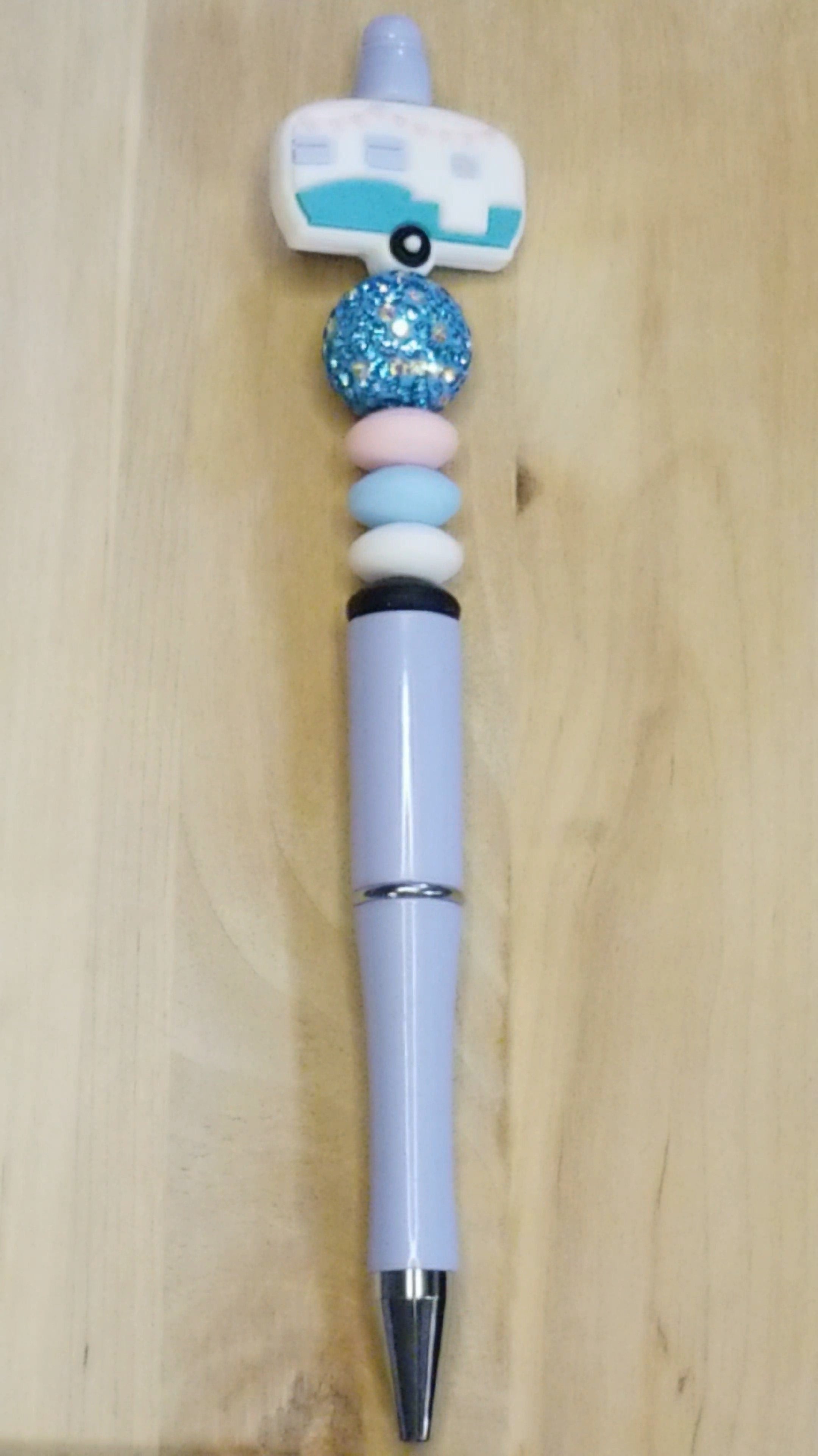 Camper Silicone Beaded Pen