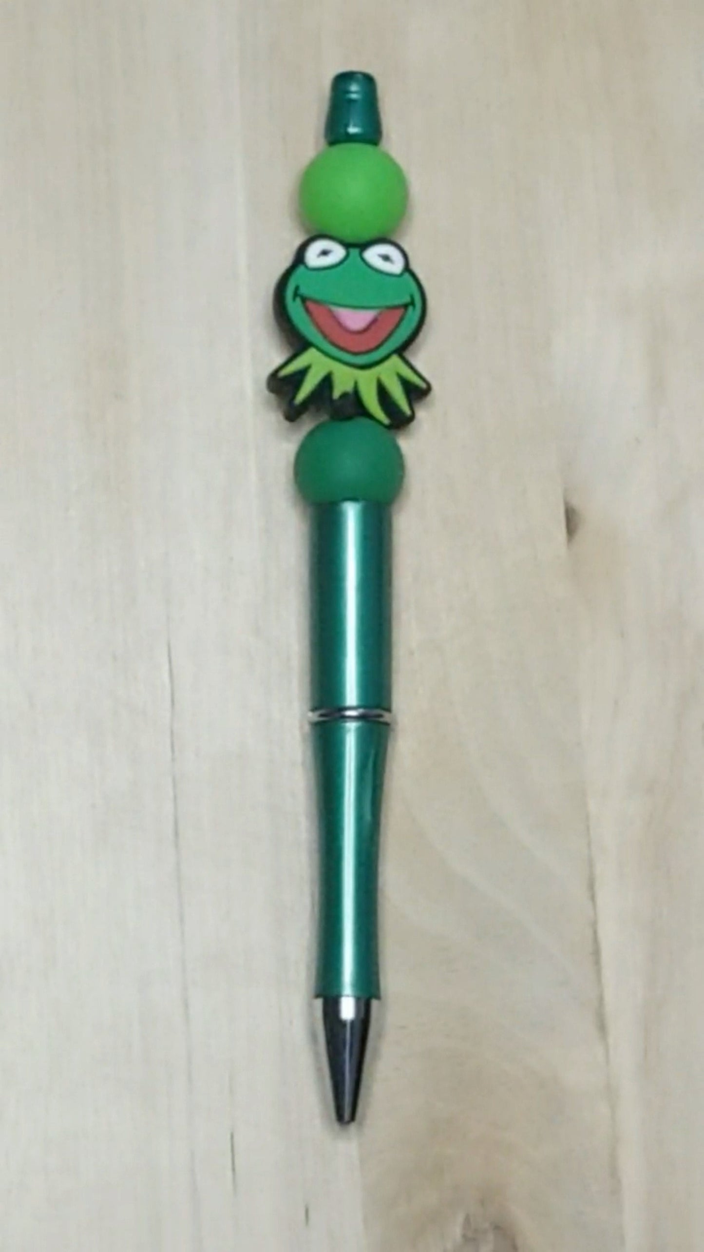 Frog Silicone Beaded Pen