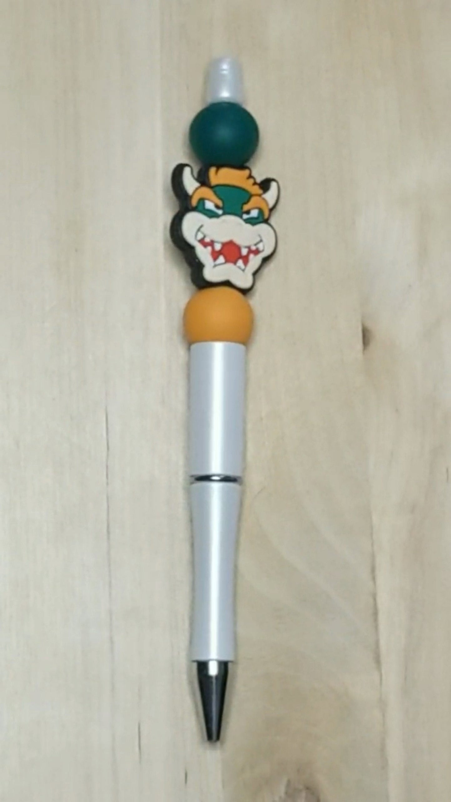 Video Game Silicone Beaded Pen