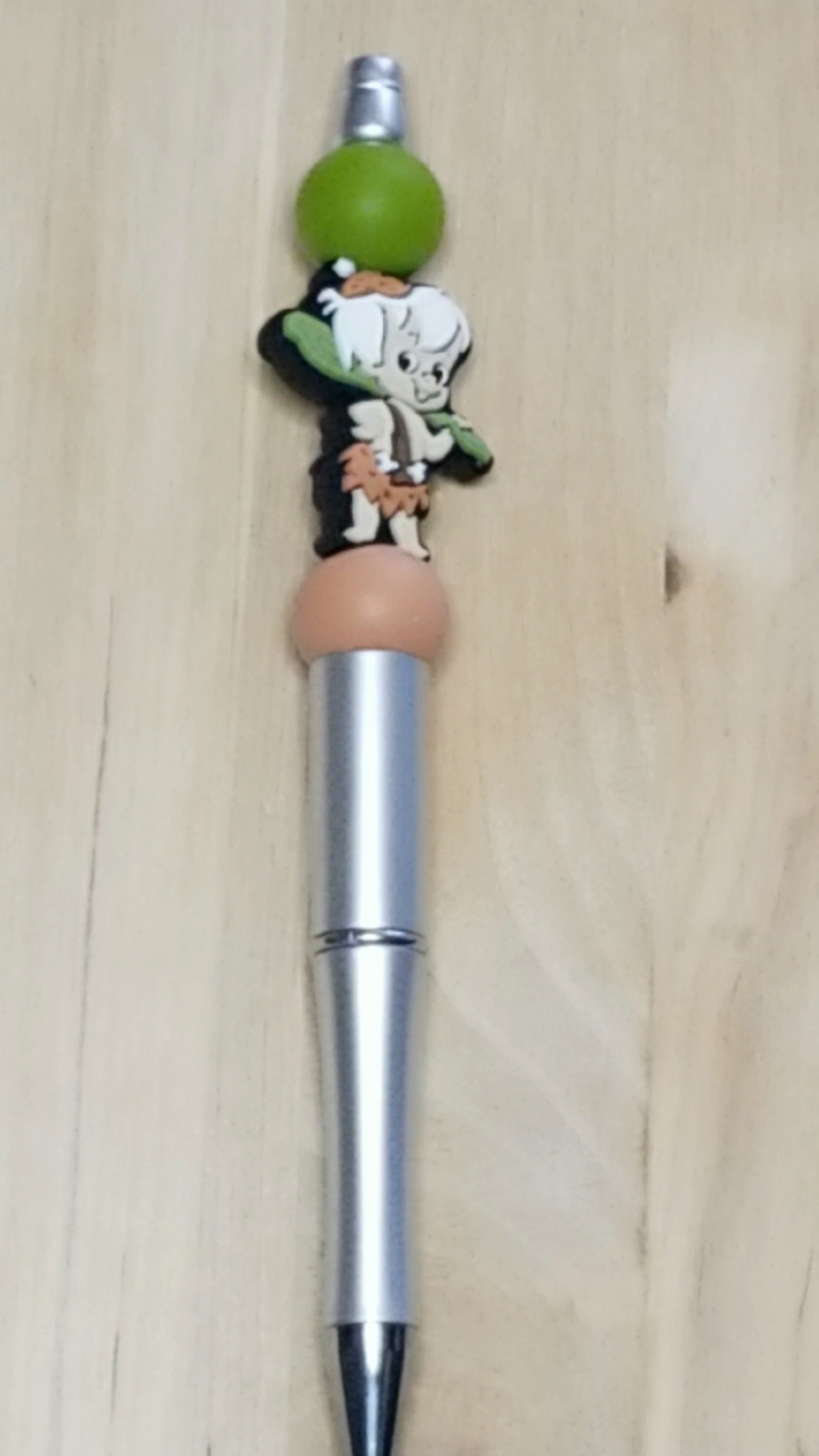 Cartoon Silicone Beaded Pen