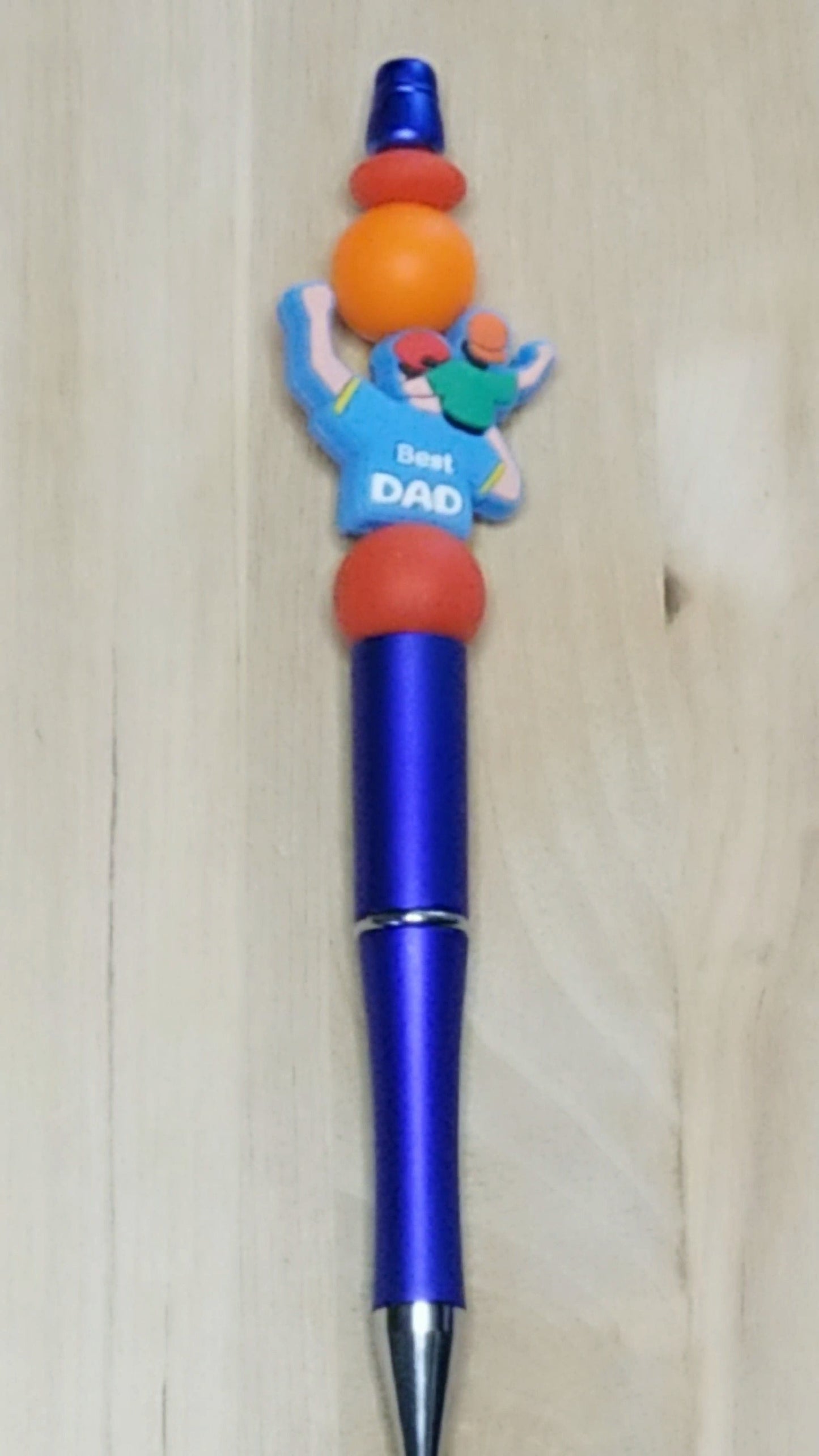 Dad Silicone Beaded Pen