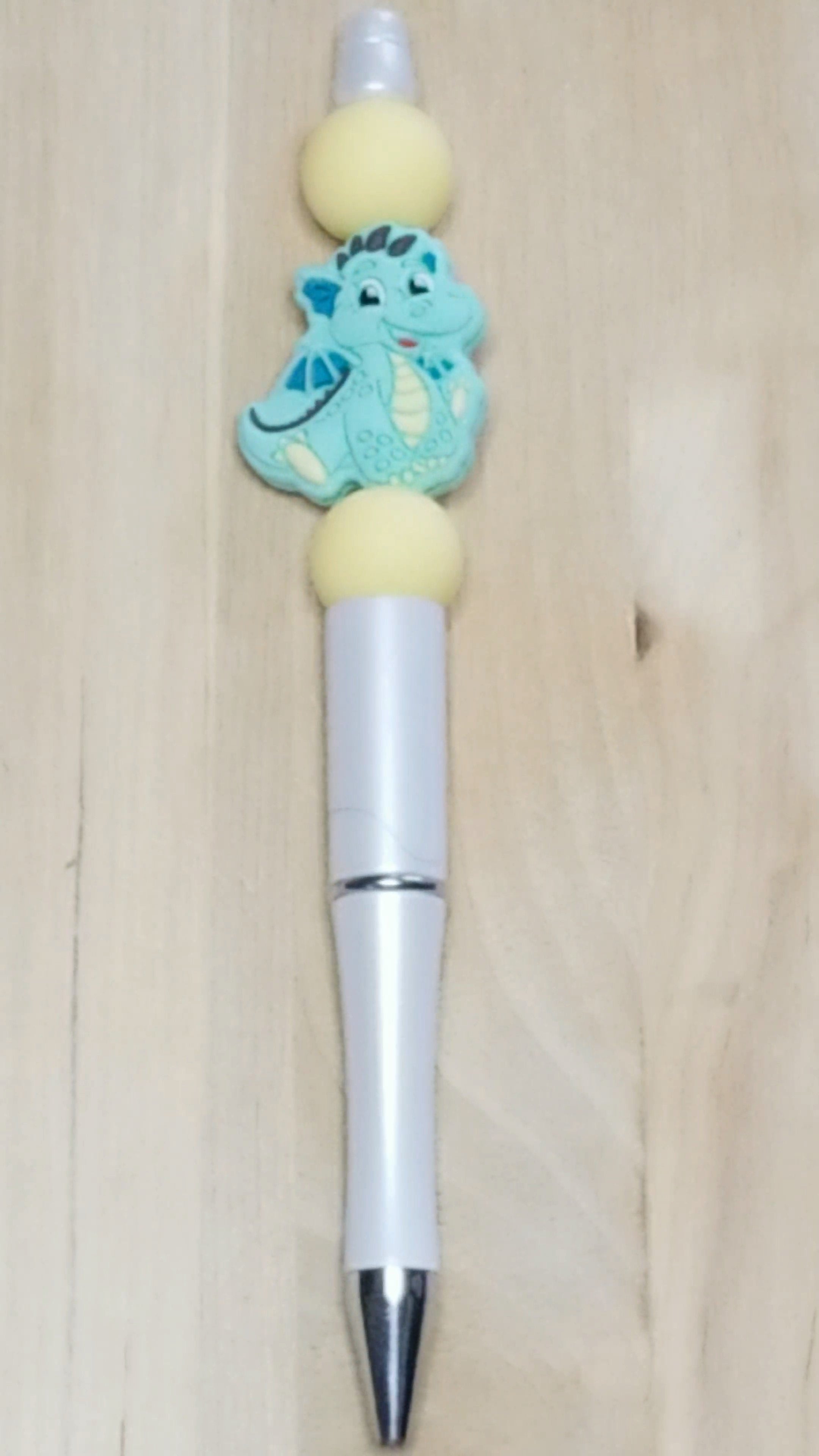 Dragon Silicone Beaded Pen