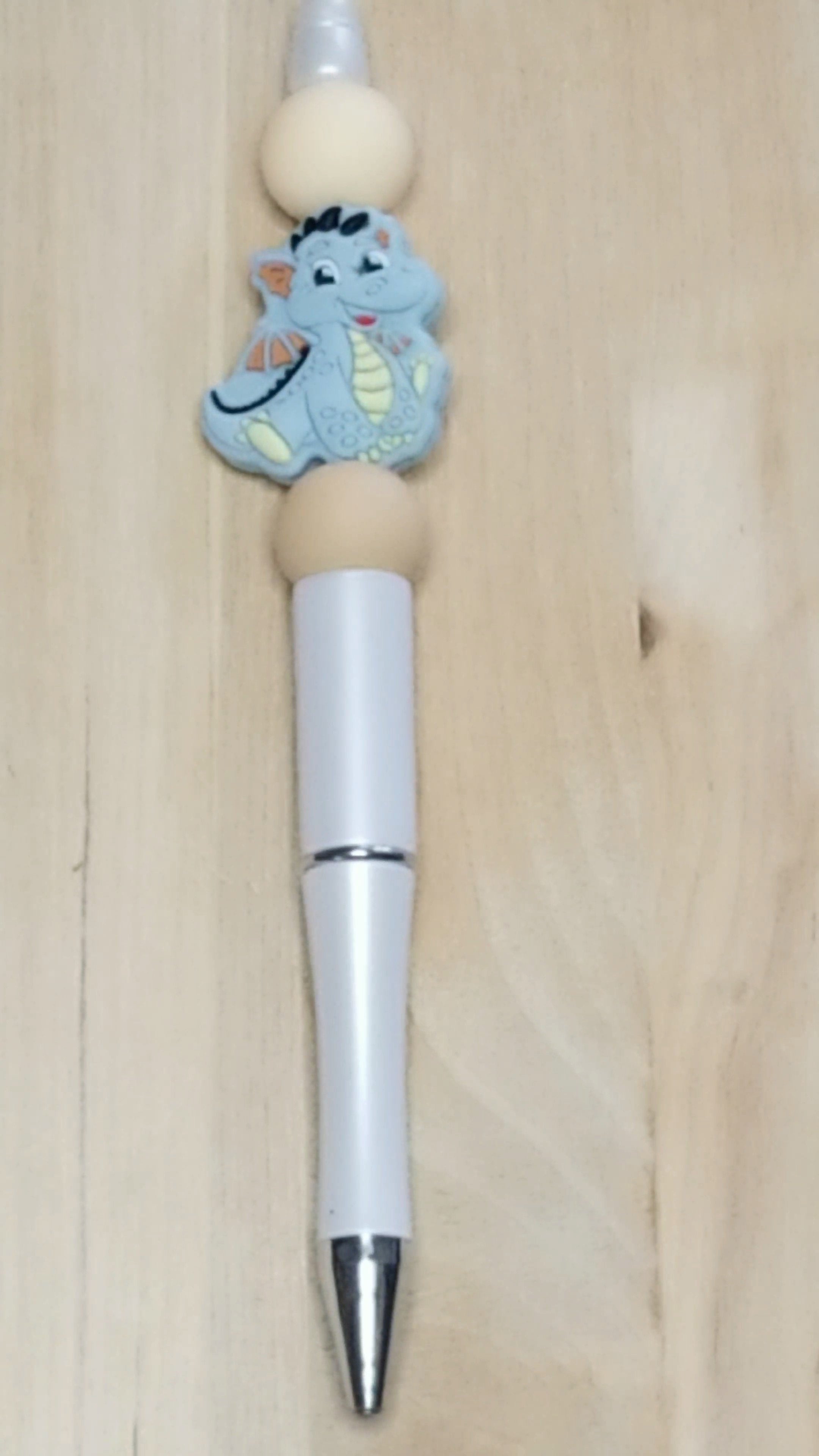 Dragon Silicone Beaded Pen