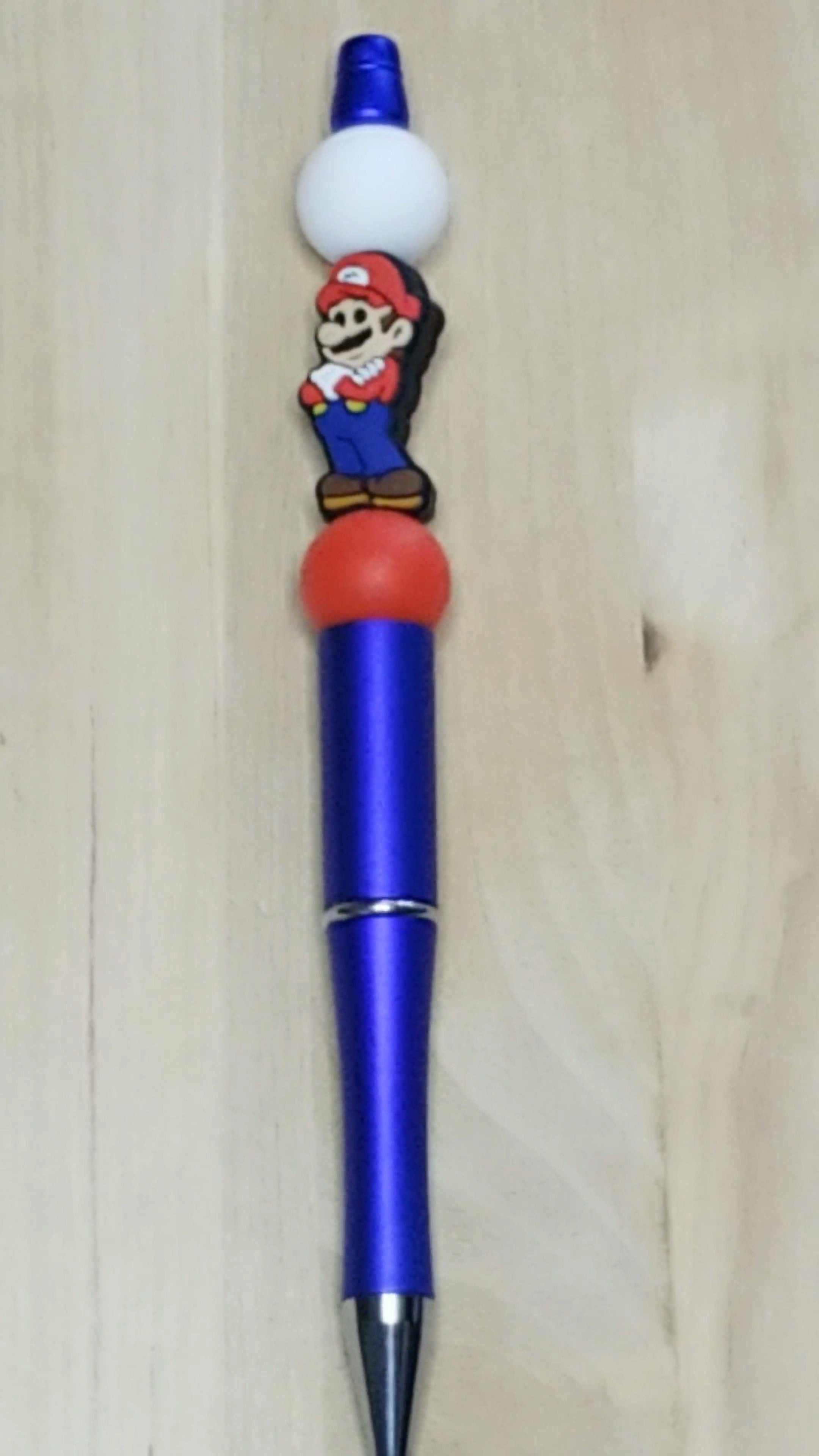 Video Game Silicone Beaded Pen