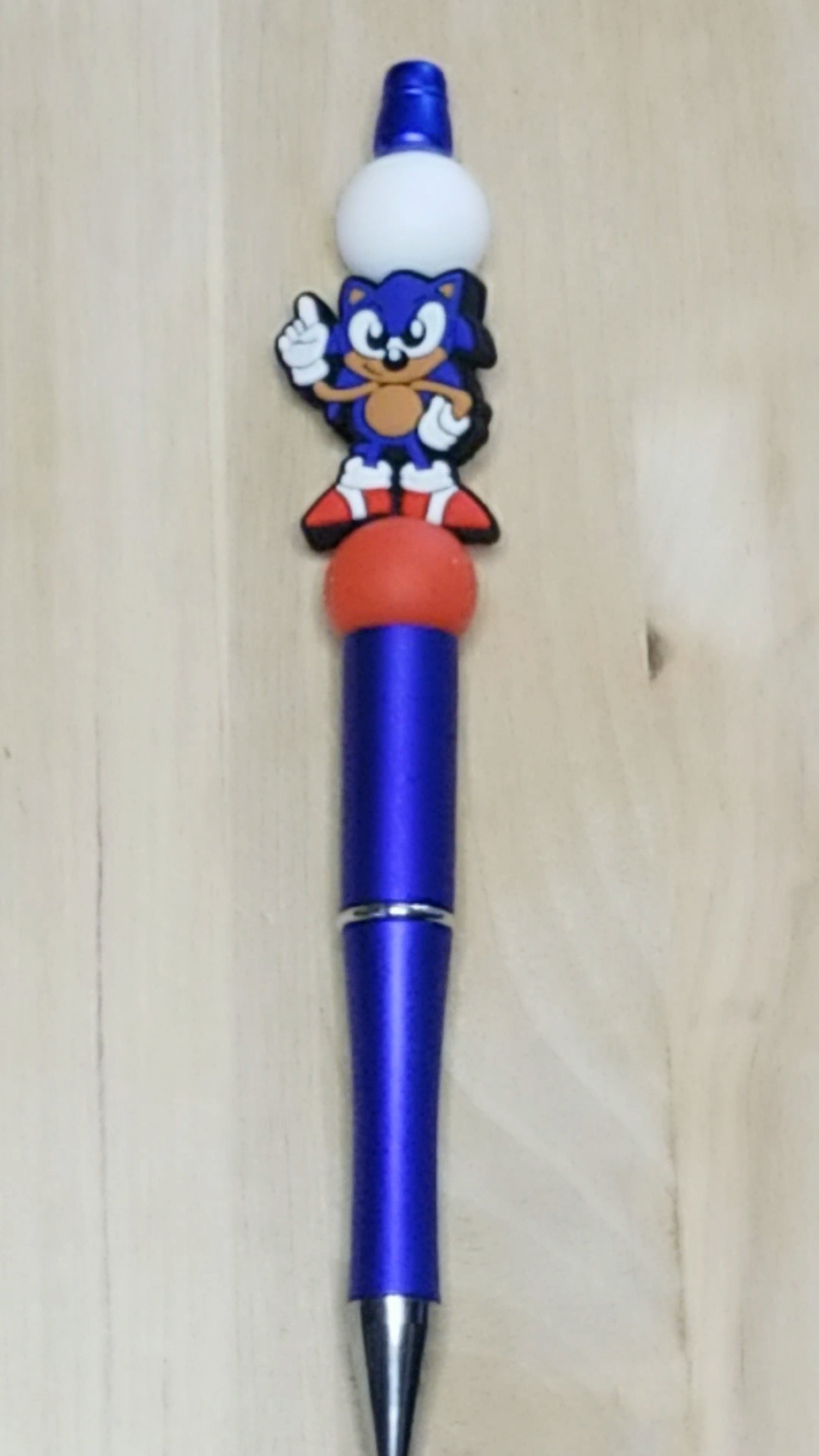 Video Game Silicone Beaded Pen