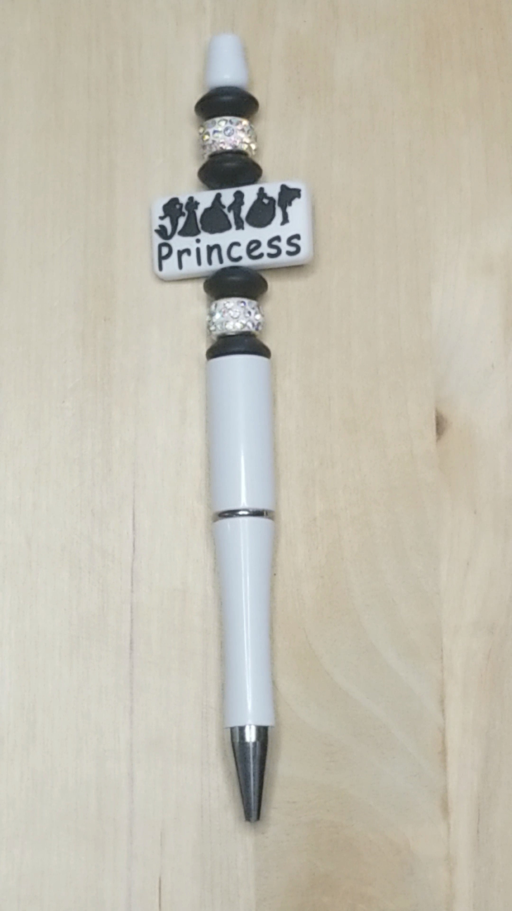 Princess Silicone Beaded Pen