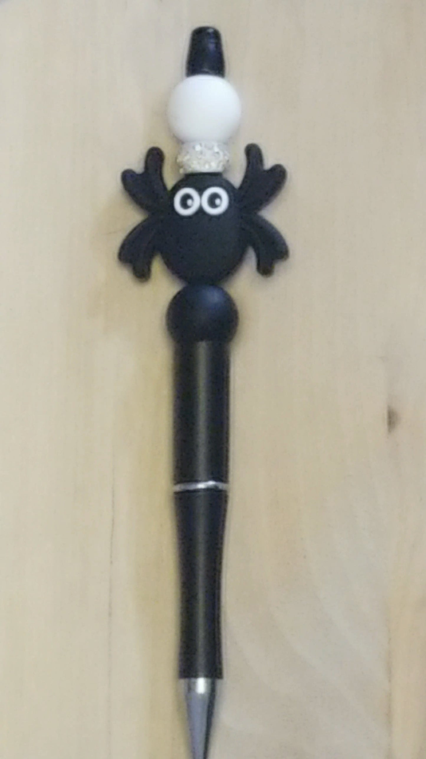 Spider Silicone Beaded Pen