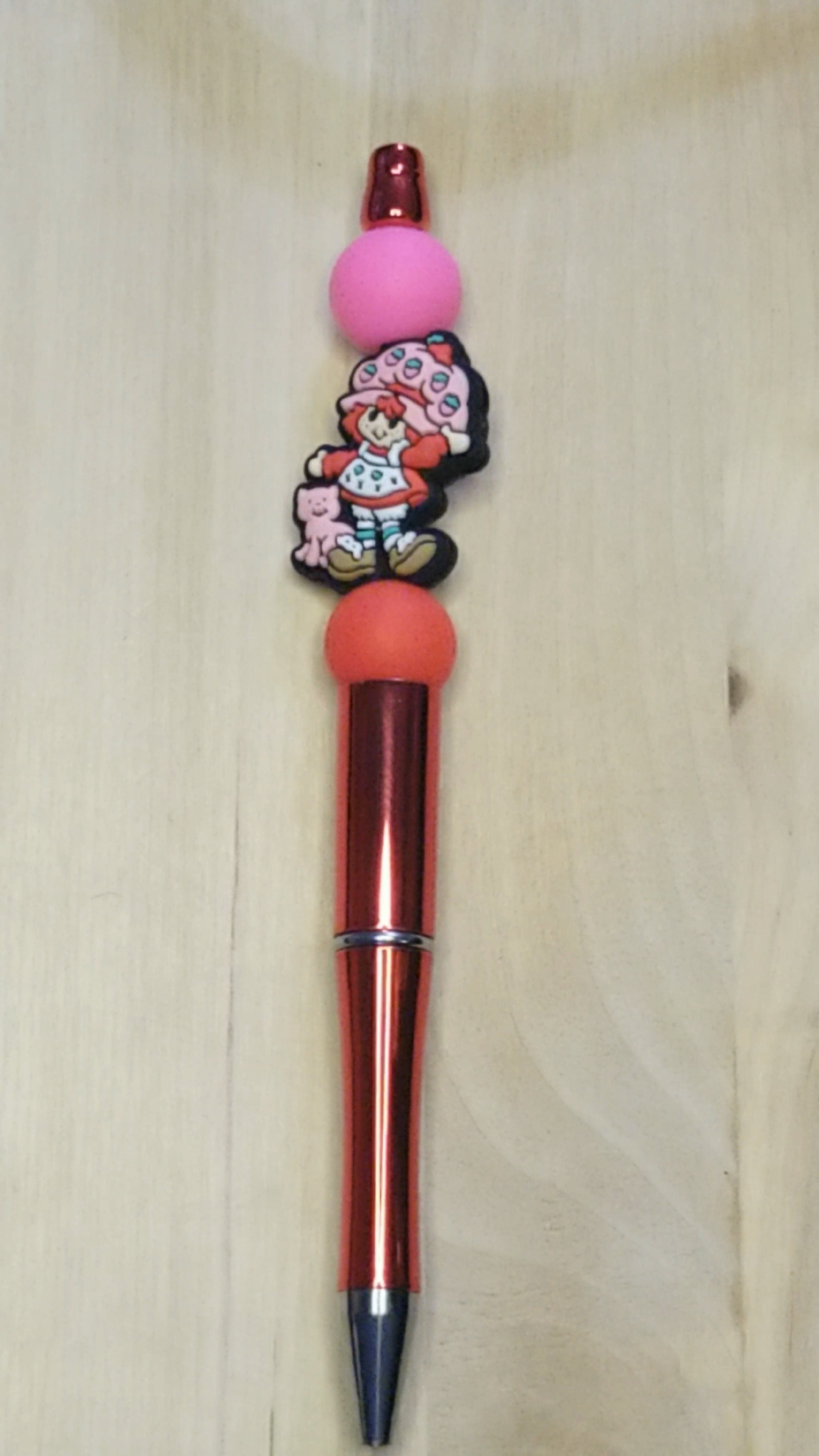 Doll Silicone Beaded Pen