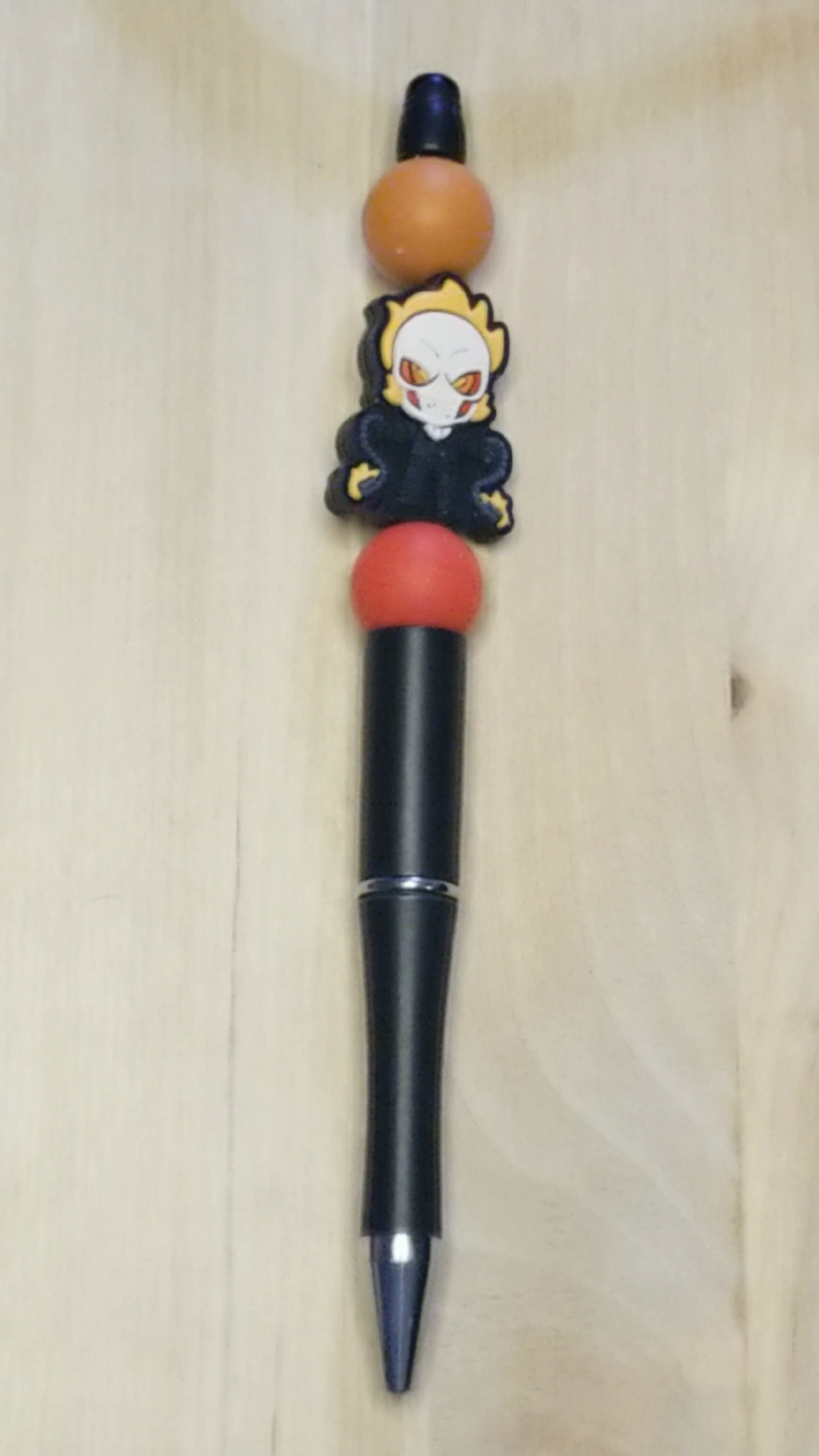 Horror Character Silicone Beaded Pen