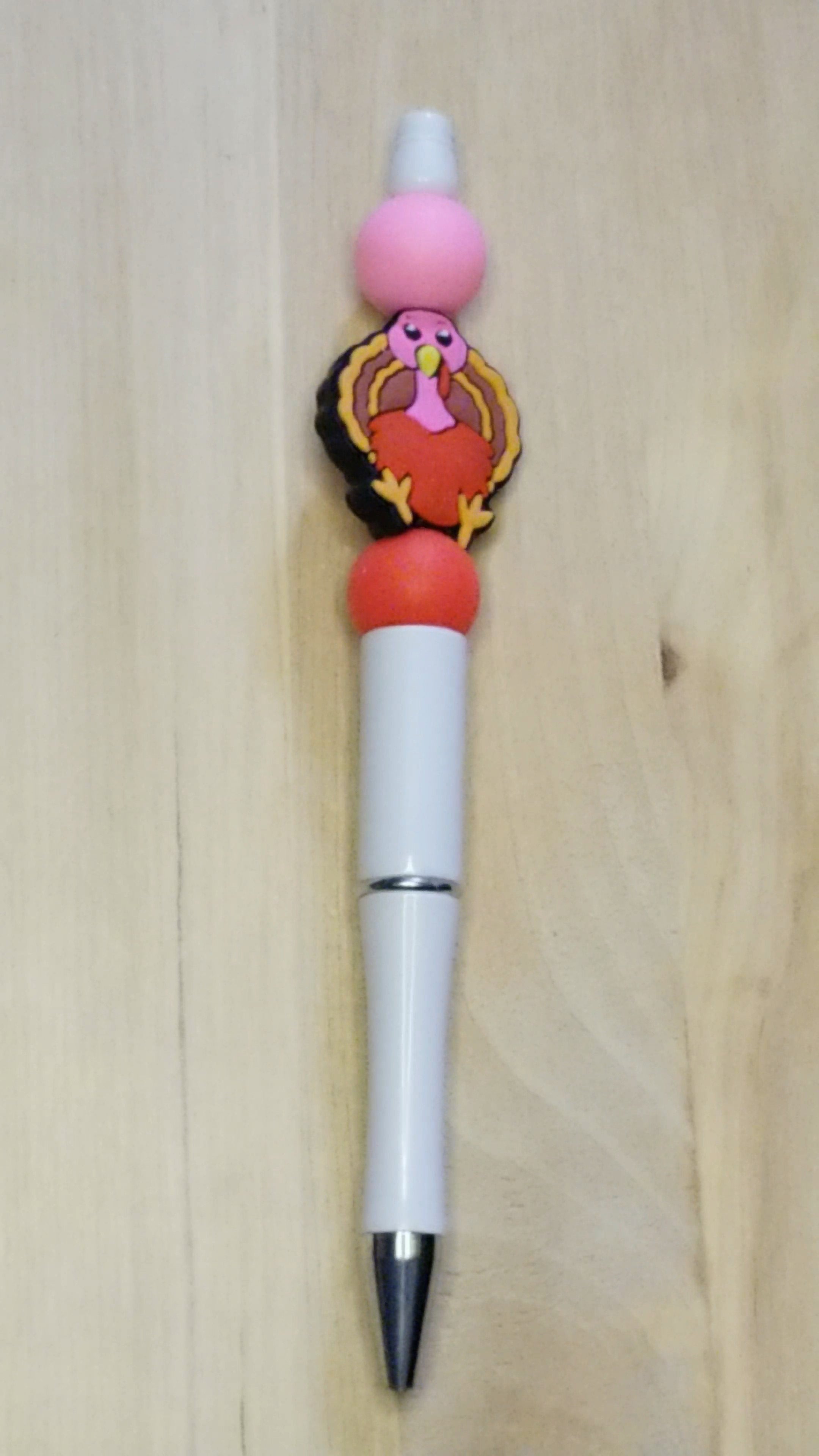 Turkey Silicone Beaded Pen