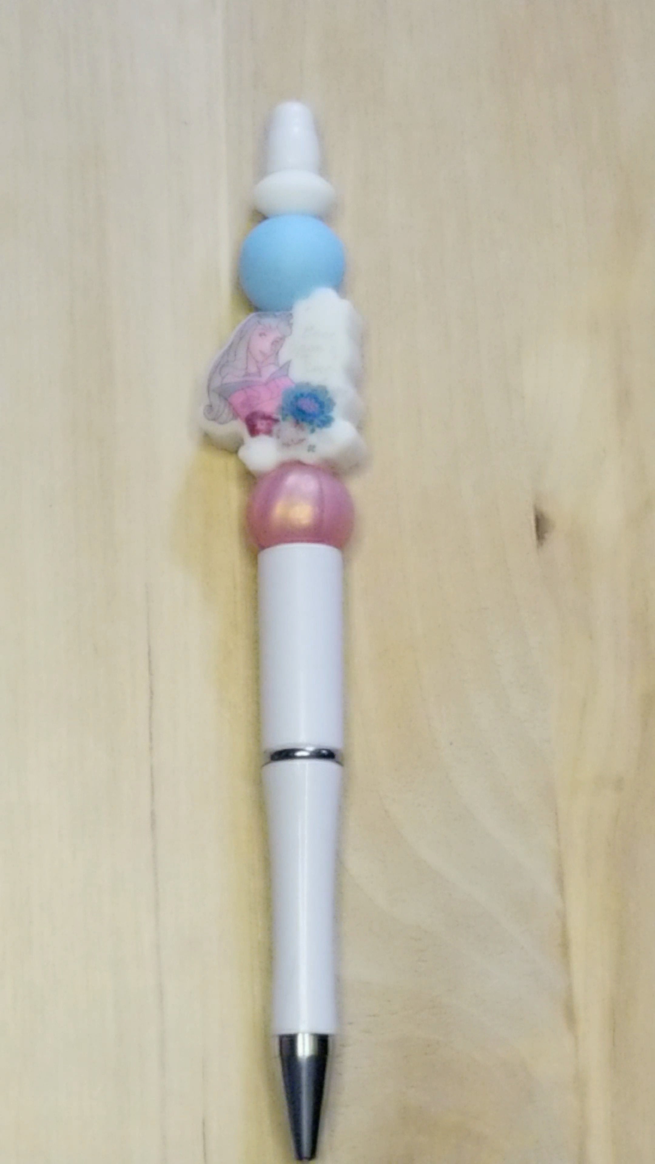 Once Upon A Time Silicone Beaded Pen