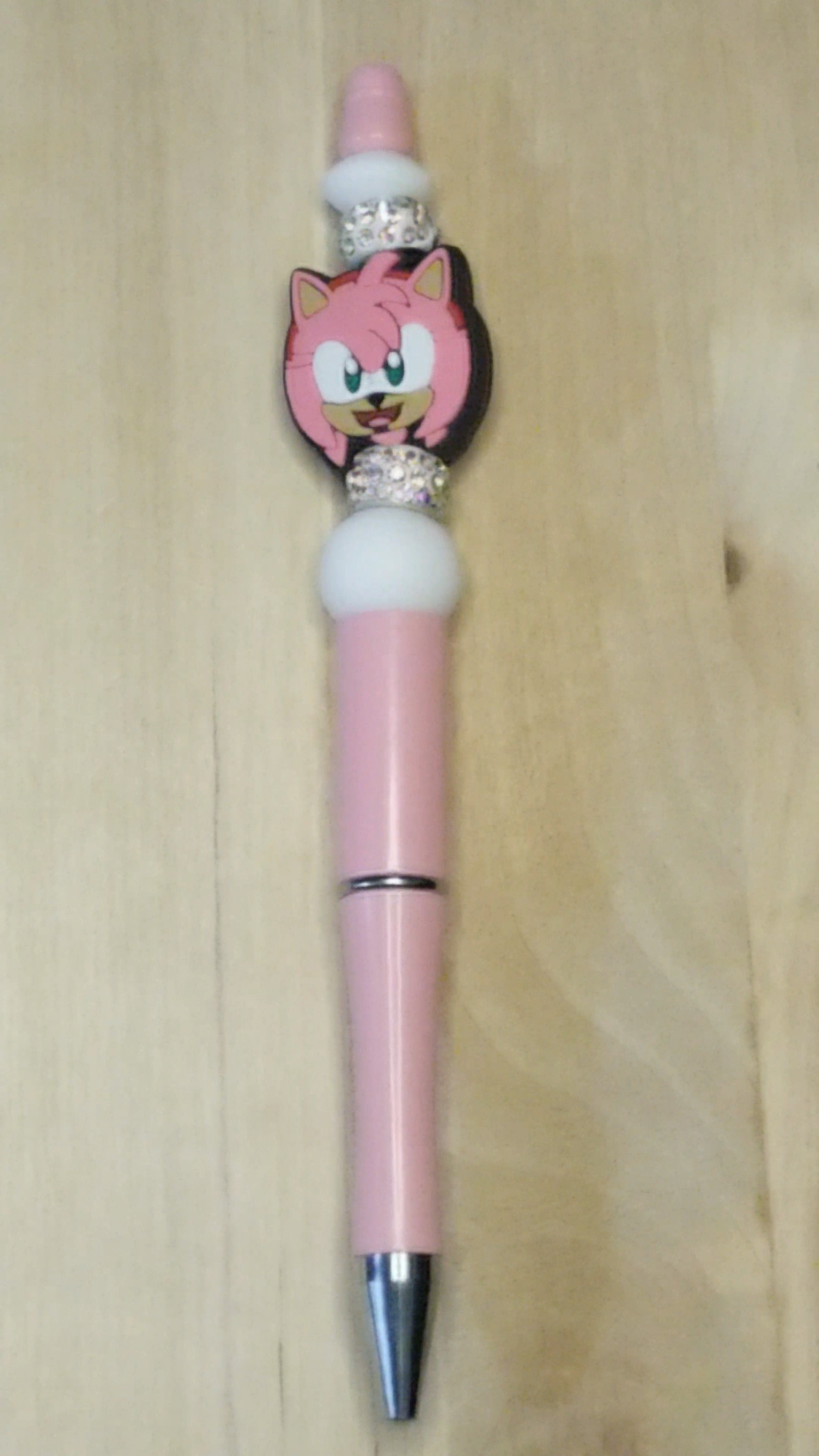 Video Game Silicone Beaded Pen