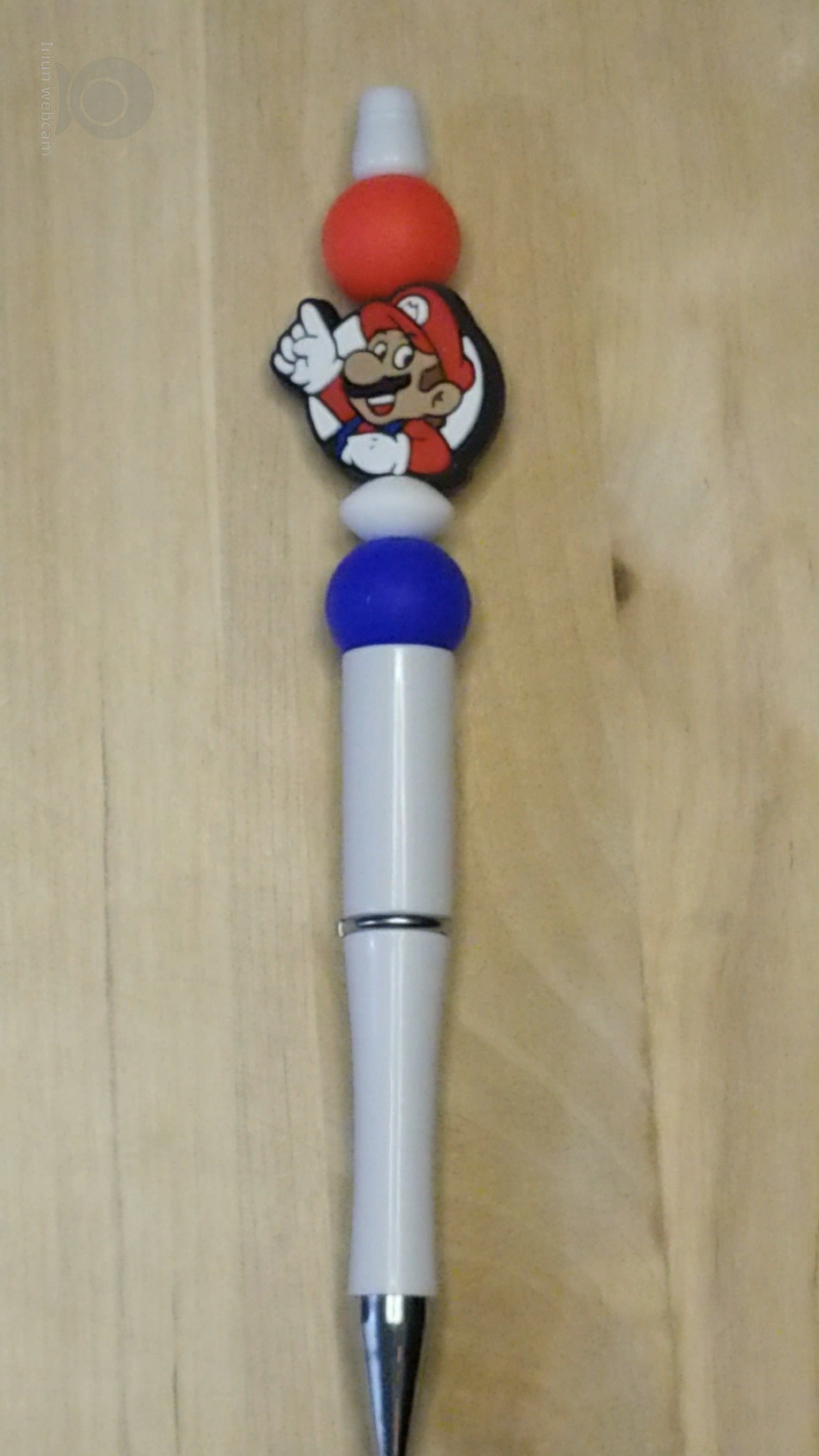 Video Game Silicone Beaded Pen