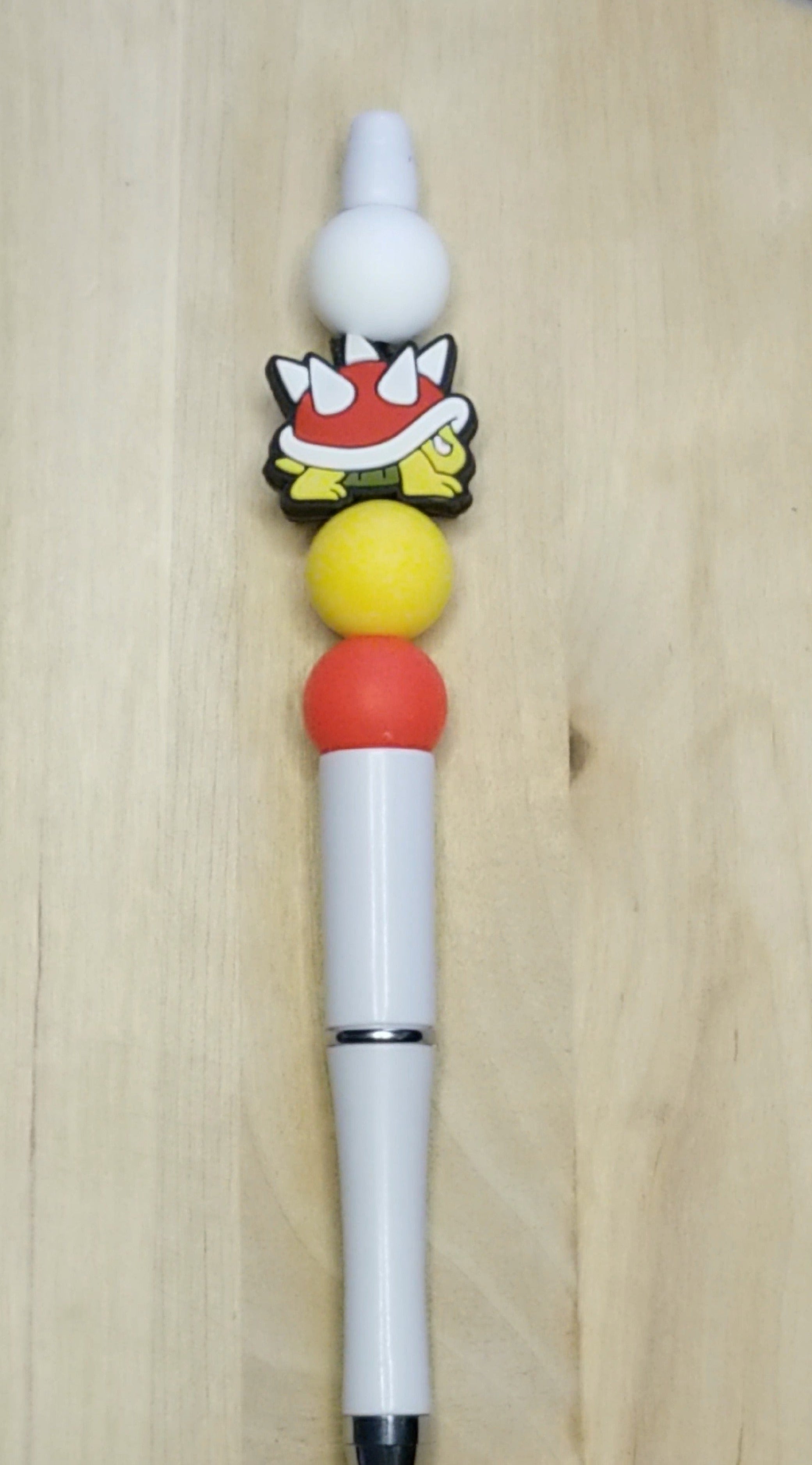 Video Game Silicone Beaded Pen