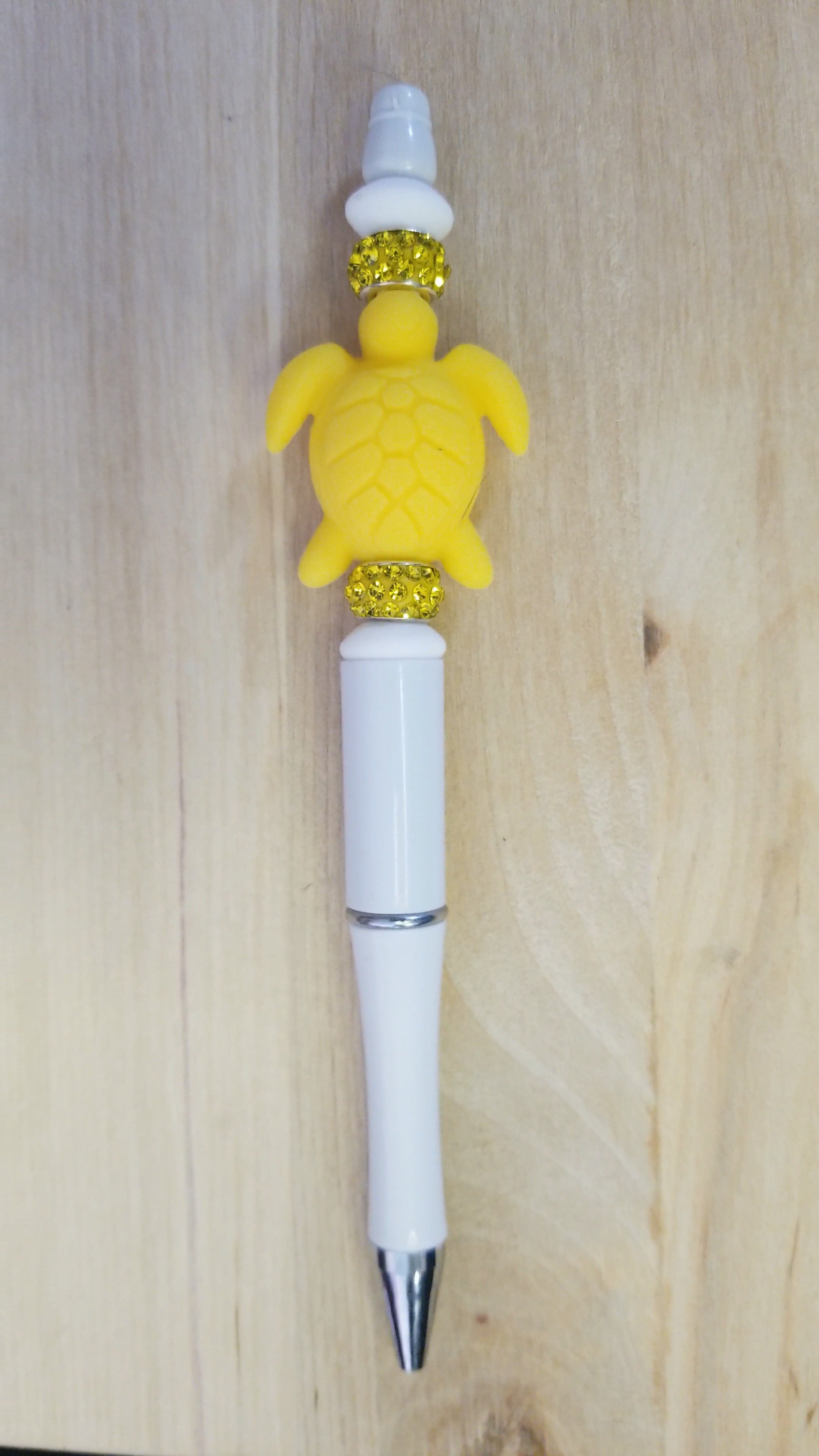 Sea Turtle Silicone Beaded Pen