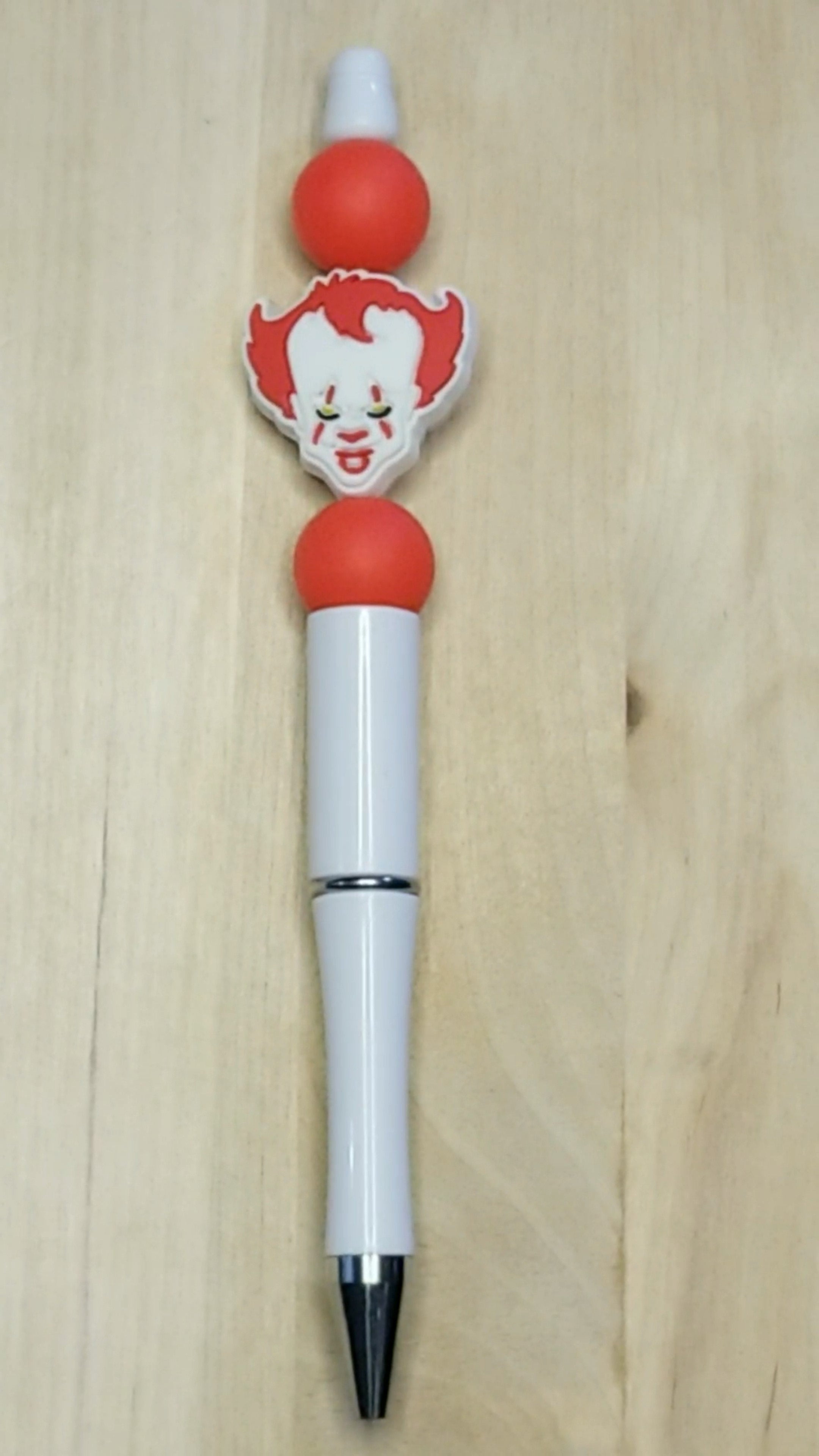 Horror Character Silicone Beaded Pen