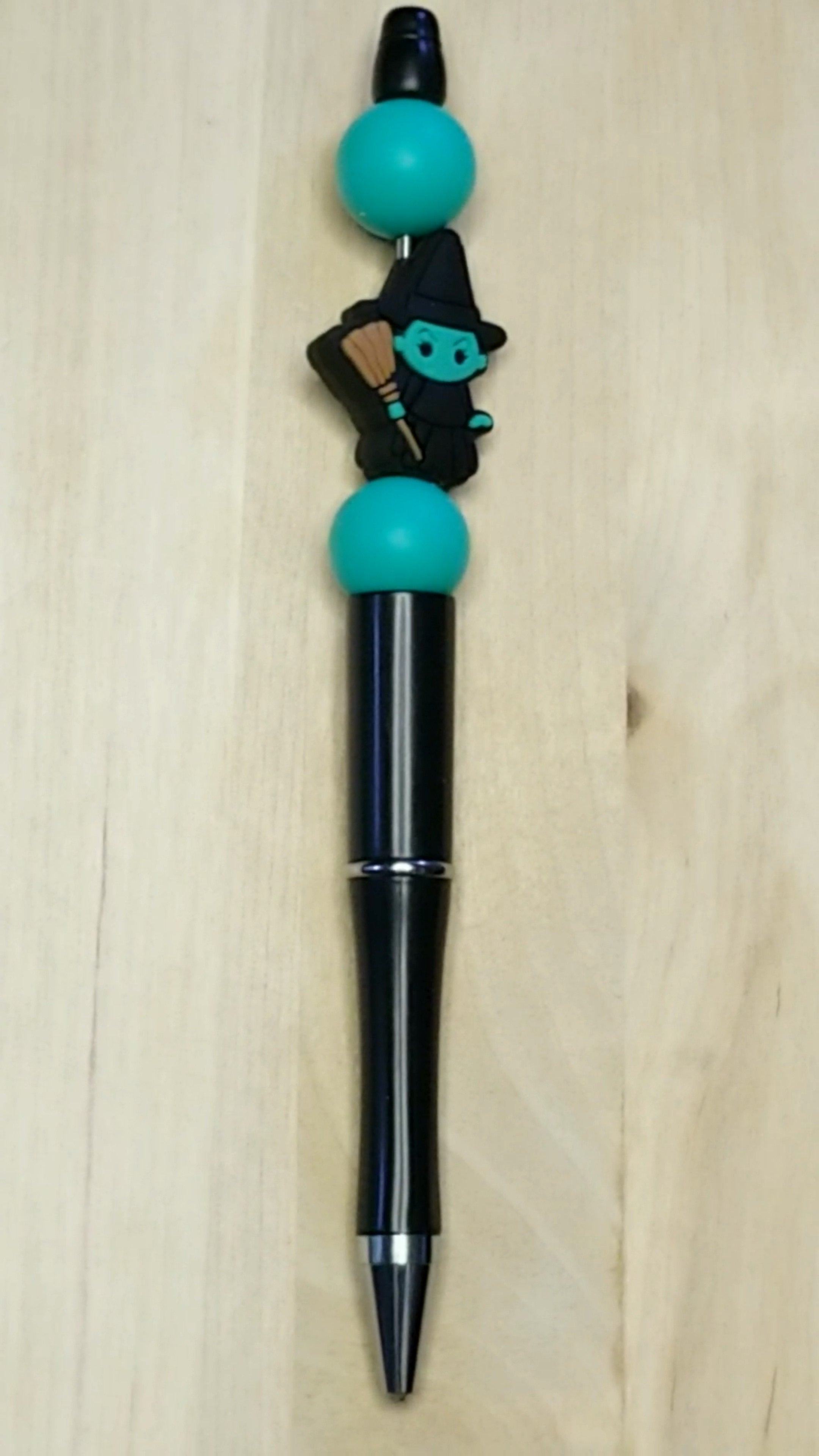 Witch Silicone Beaded Pen