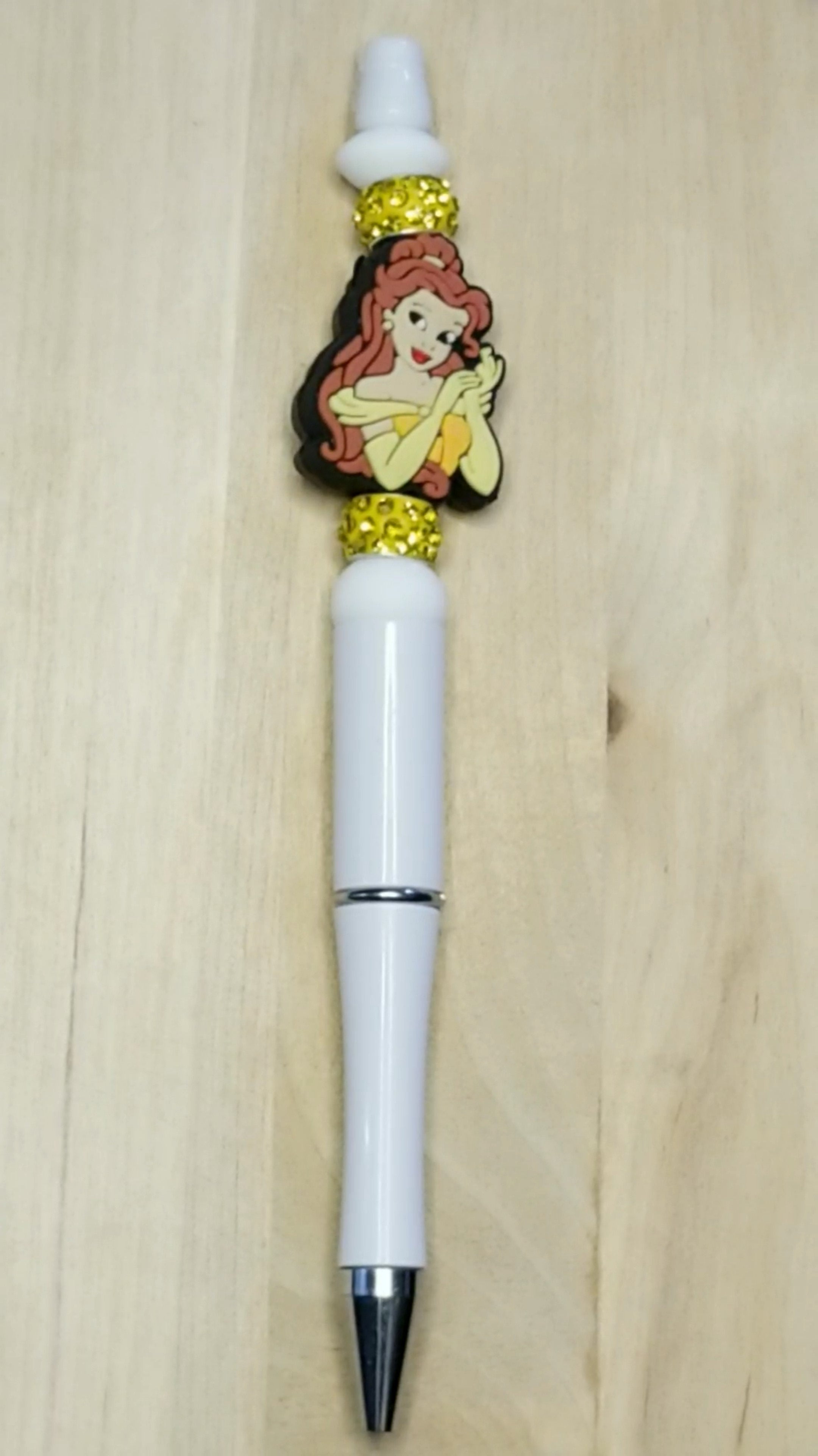 Princess Silicone Beaded Pen