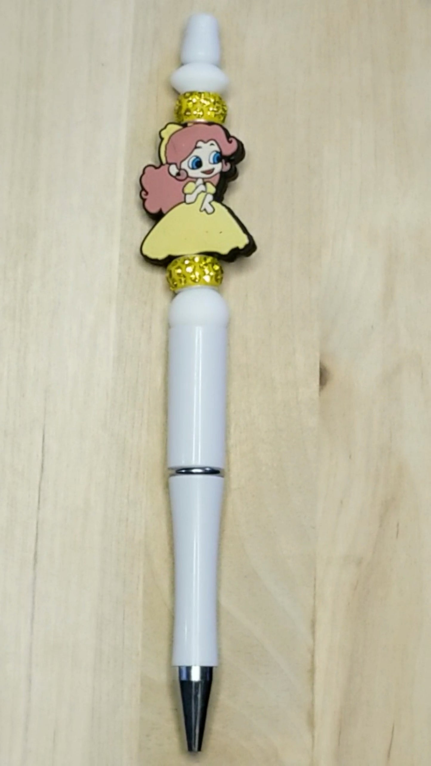 Princess Silicone Beaded Pen