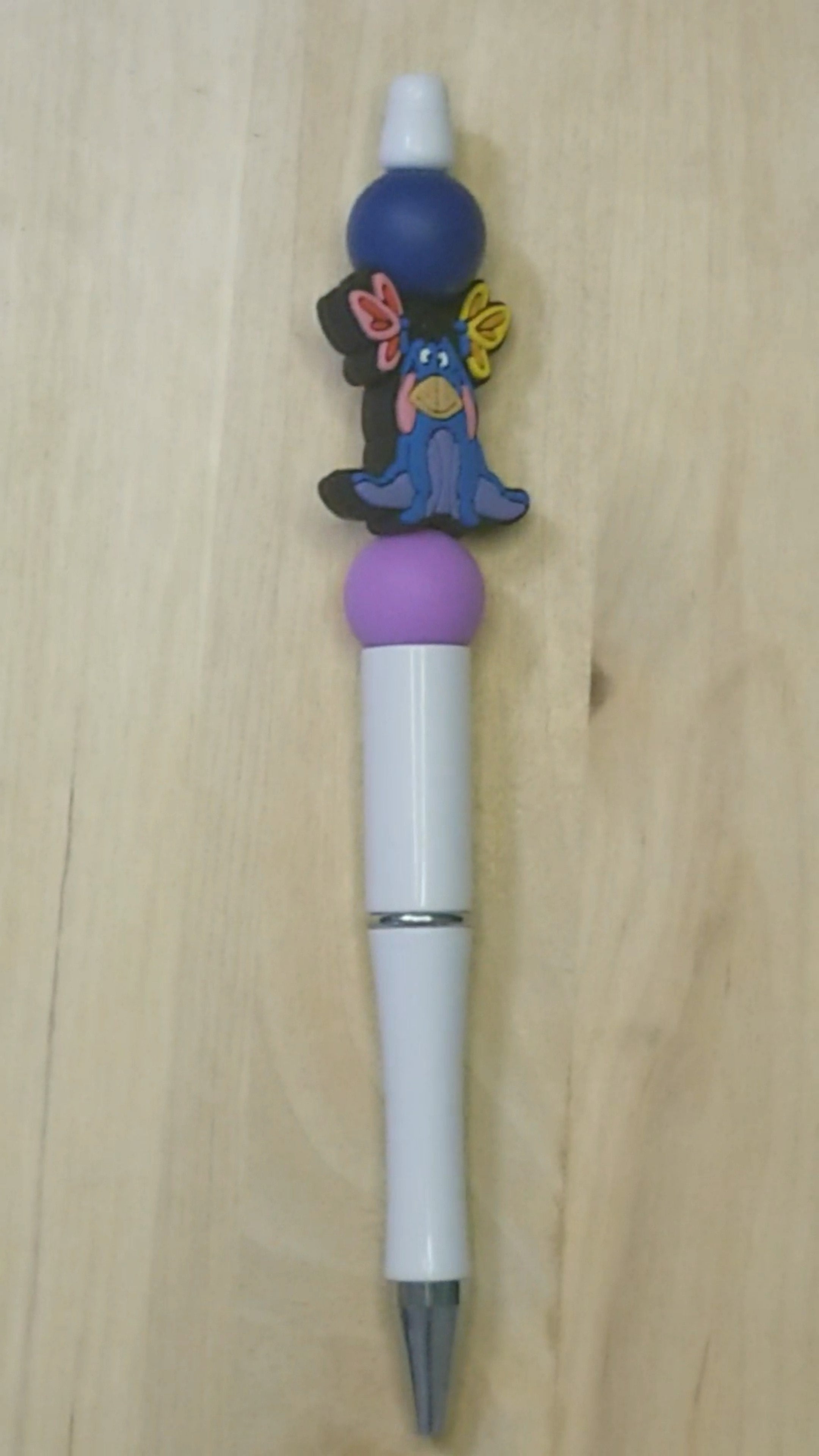 Donkey Silicone Beaded Pen