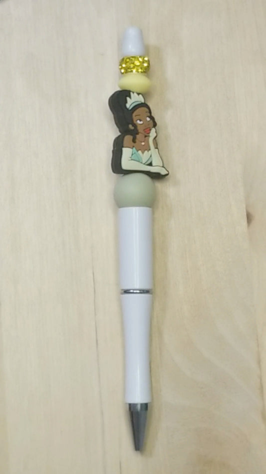 Princess  Silicone Beaded Pen