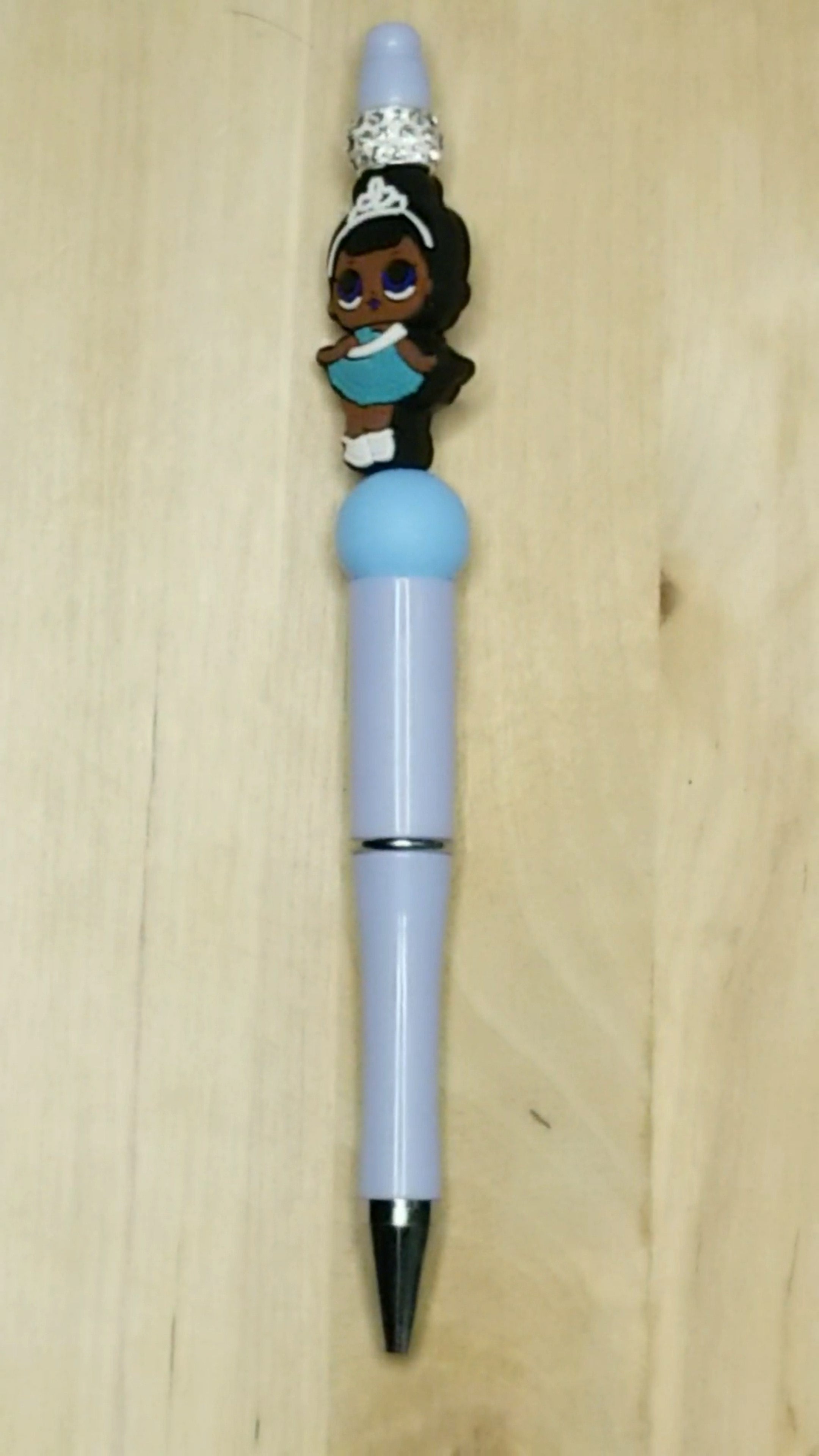 Surprise Doll Silicone Beaded Pen