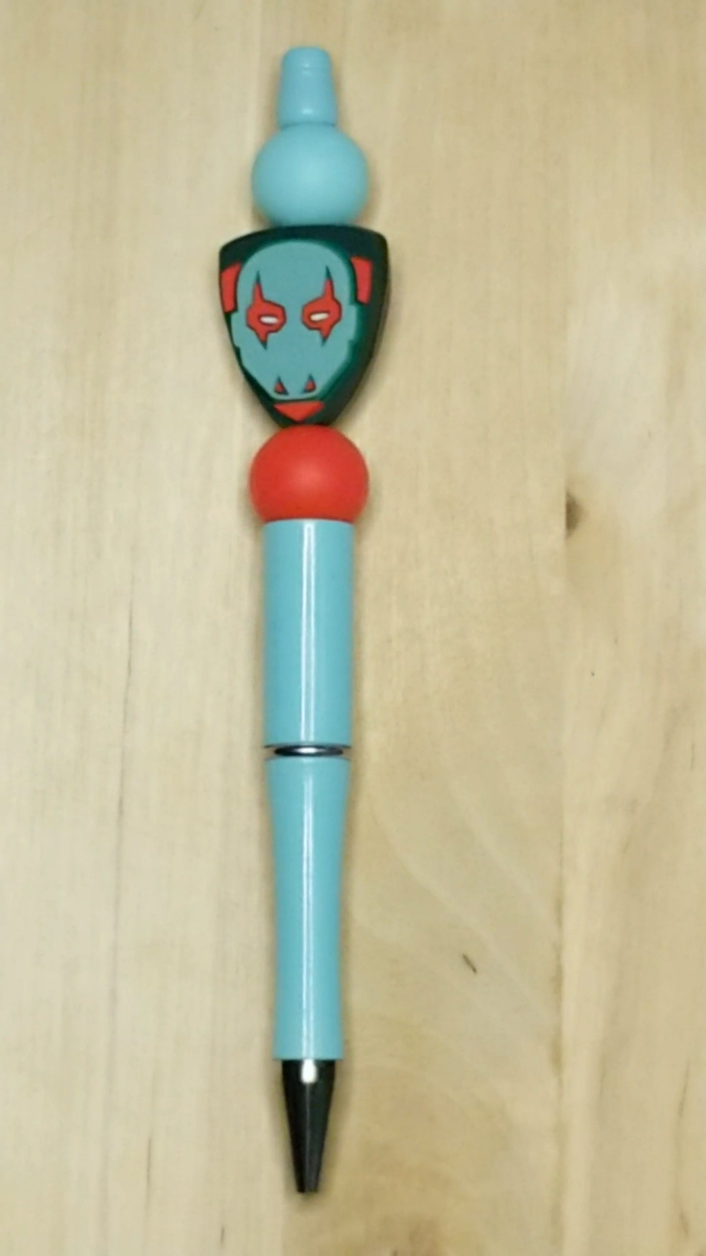 Galaxy Character Silicone Beaded Pen