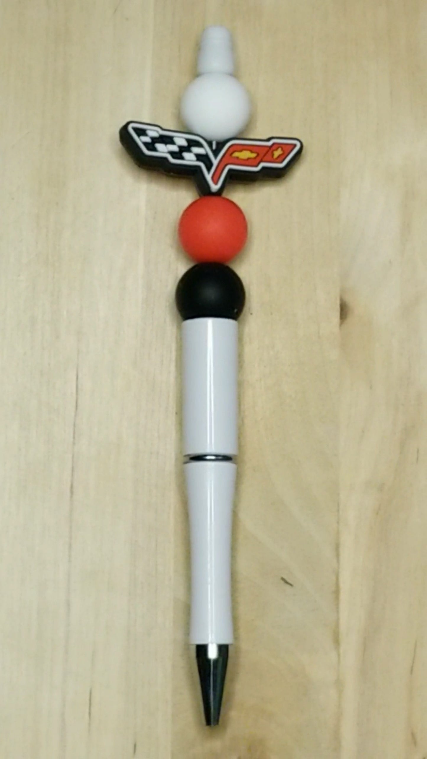 Vehicle Logo Silicone Beaded Pen