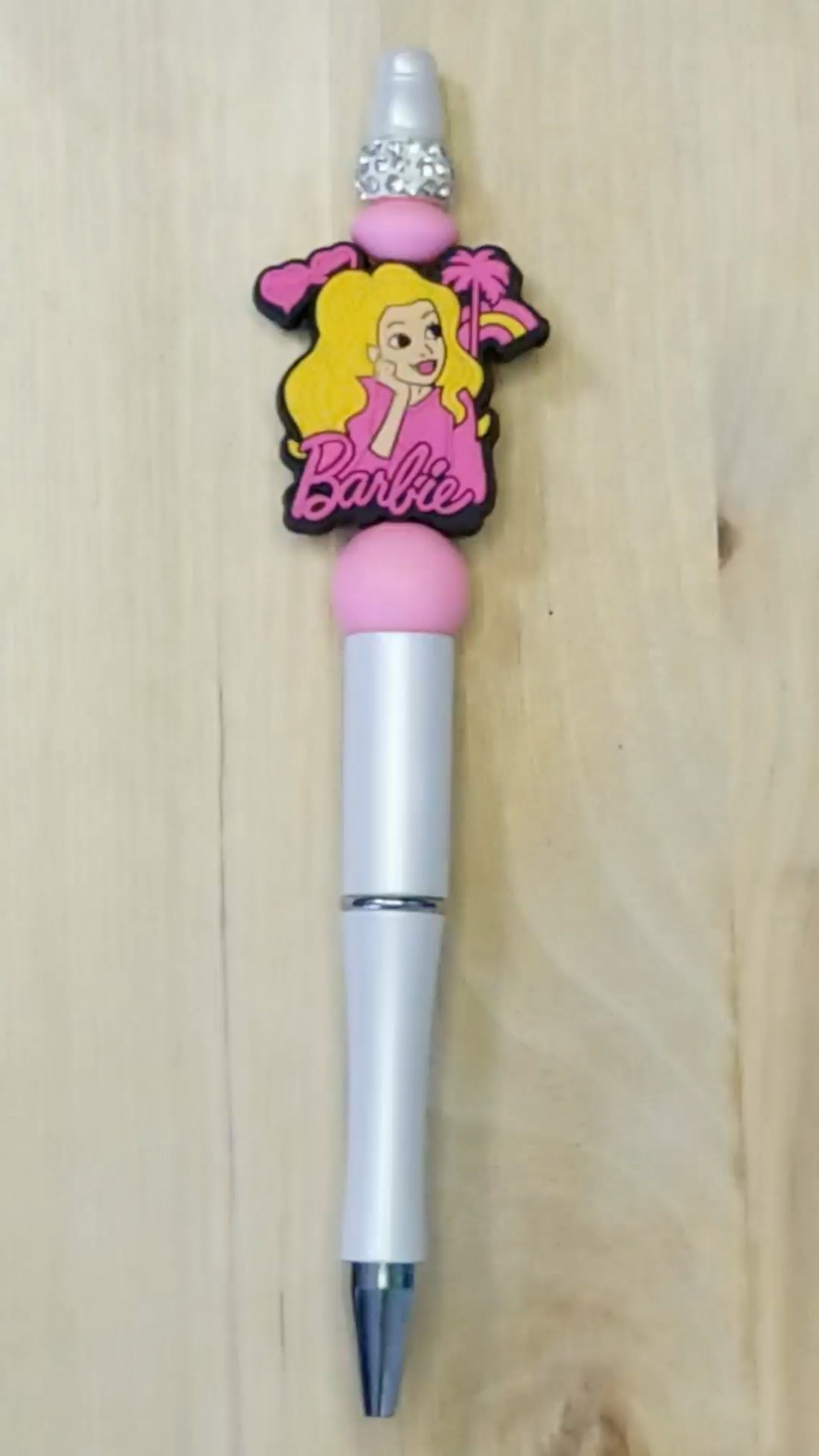 Doll Silicone Beaded Pen