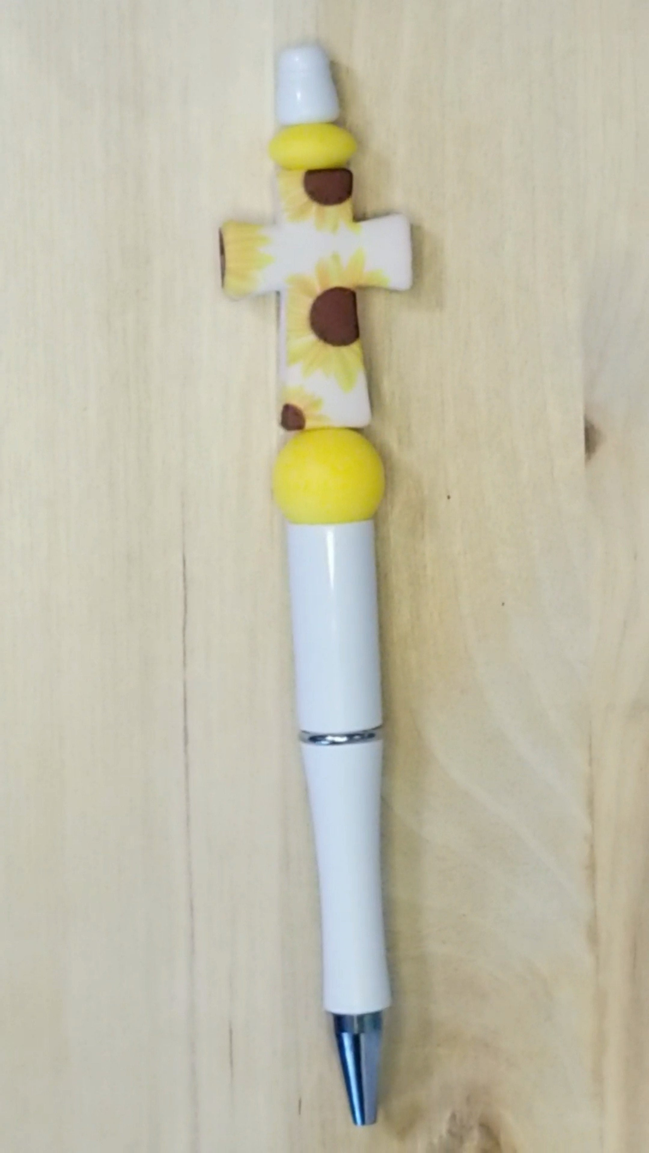 Cross Silicone Beaded Pen