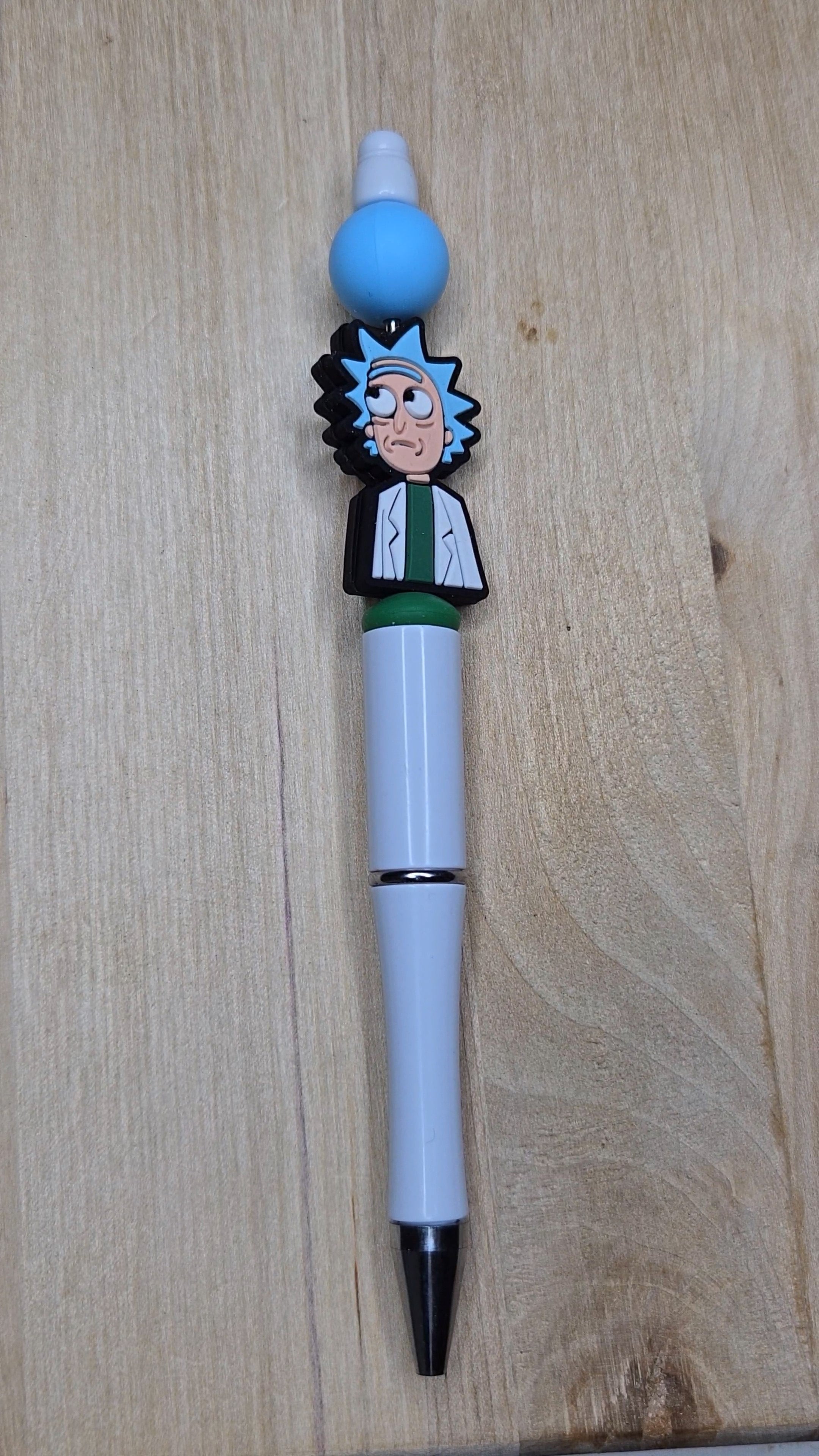 Man Silicone Beaded Pen