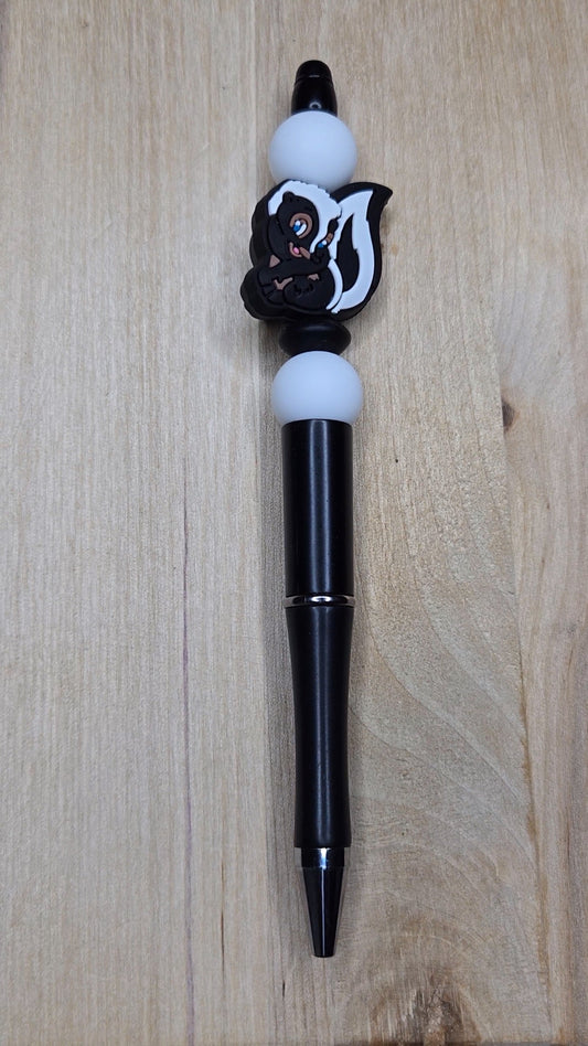Flower Silicone Beaded Pen