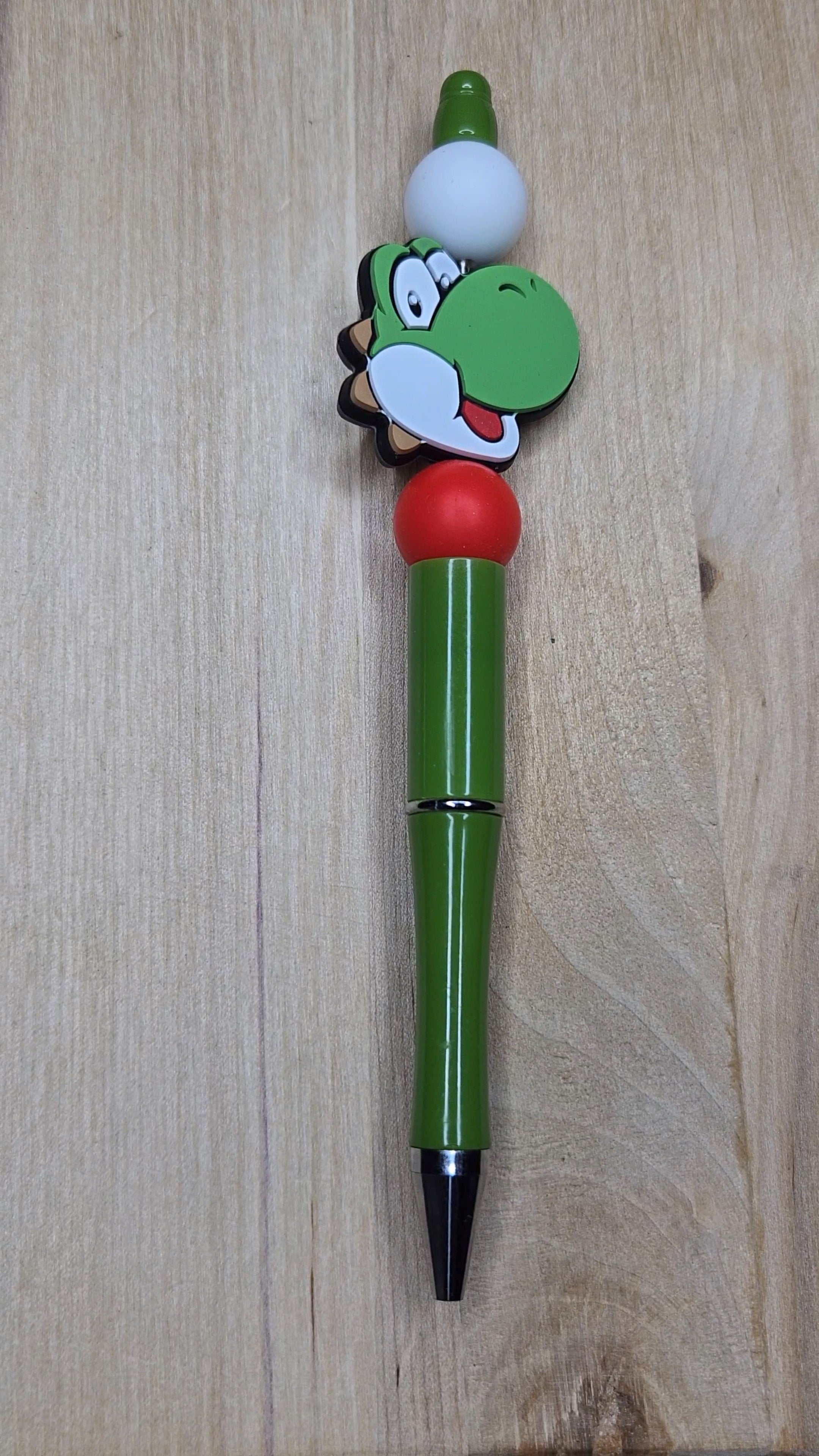 Video Game Silicone Beaded Pen