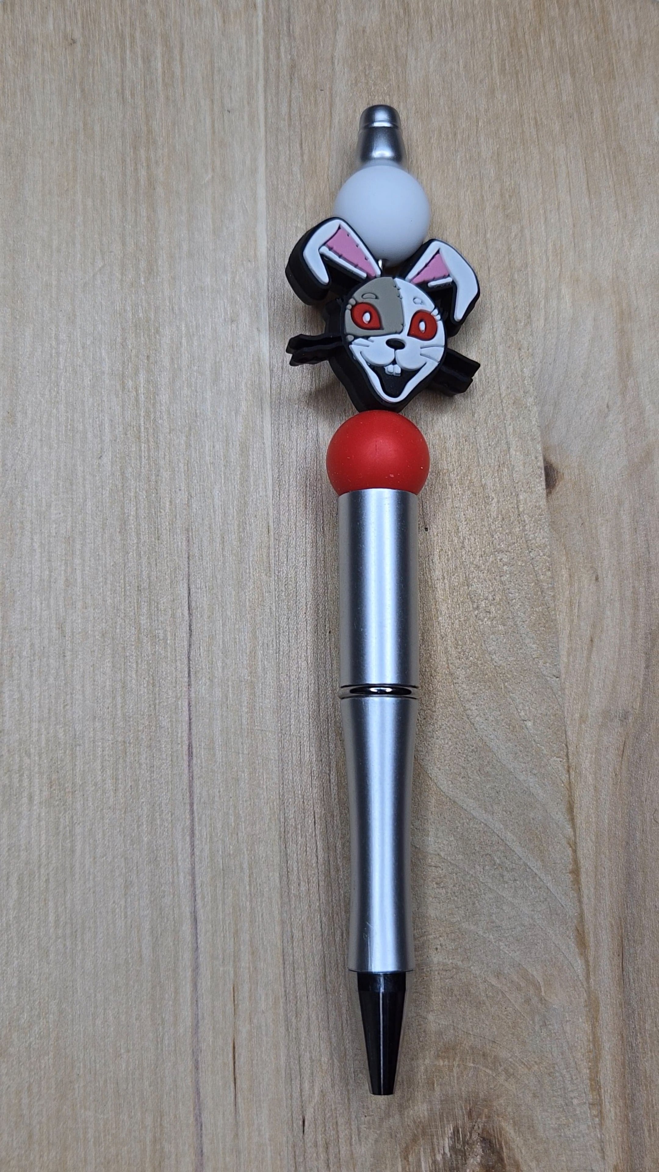 Rabbit Silicone Beaded Pen