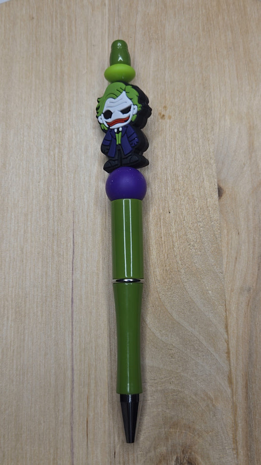 Villain Silicone Beaded Pen