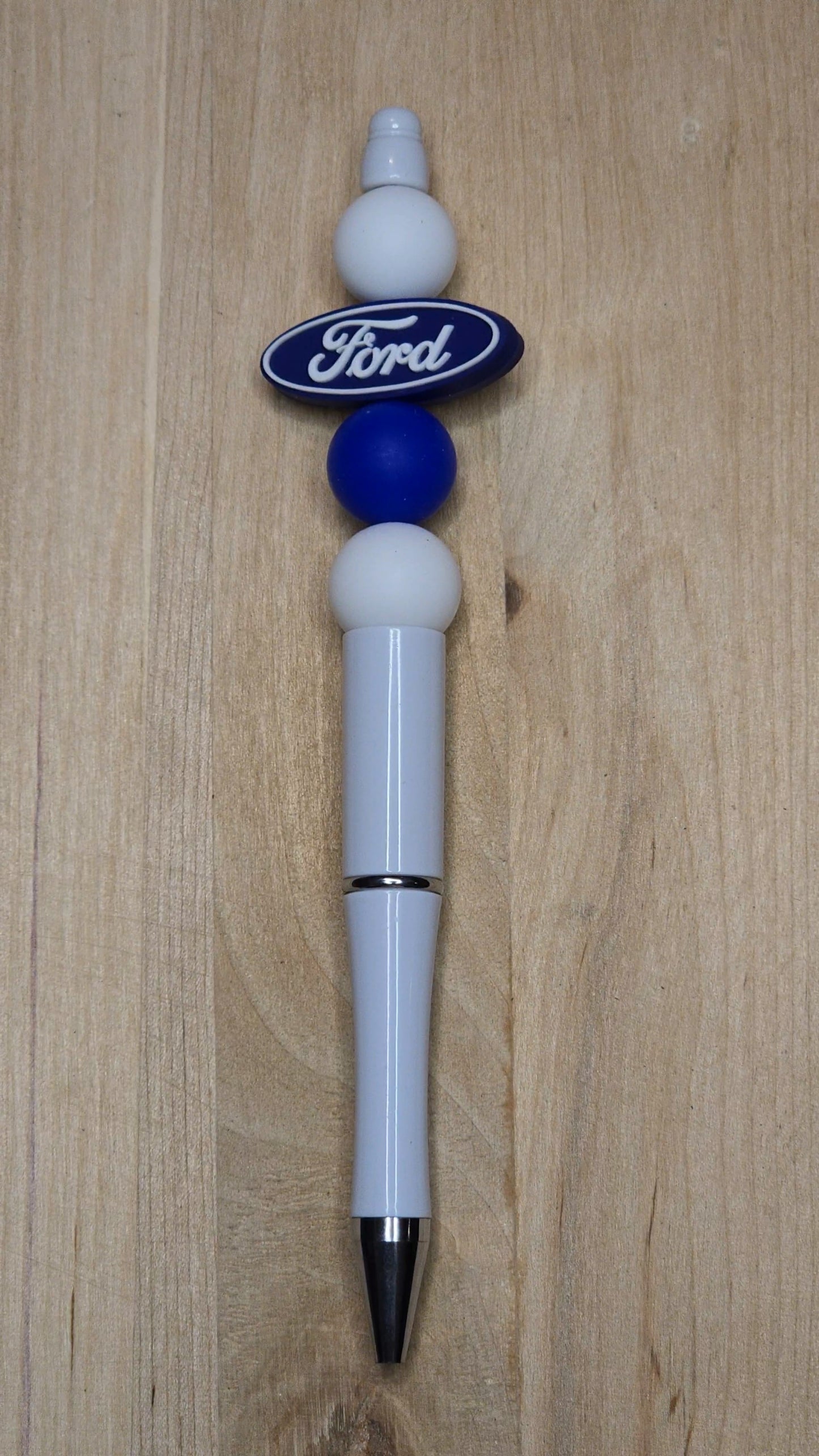 Vehicle Logo Silicone Beaded Pen