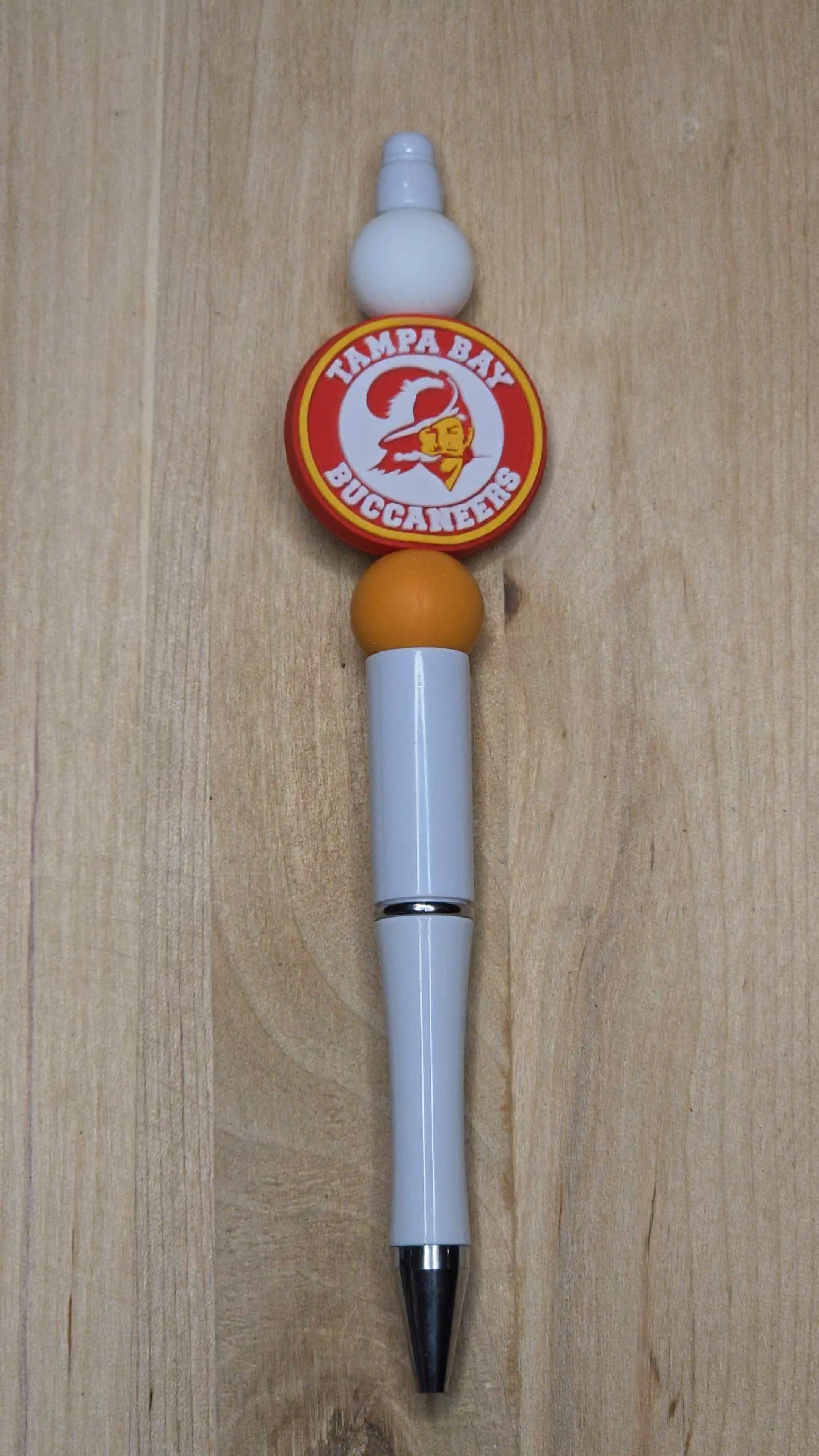 Football Silicone Beaded Pen