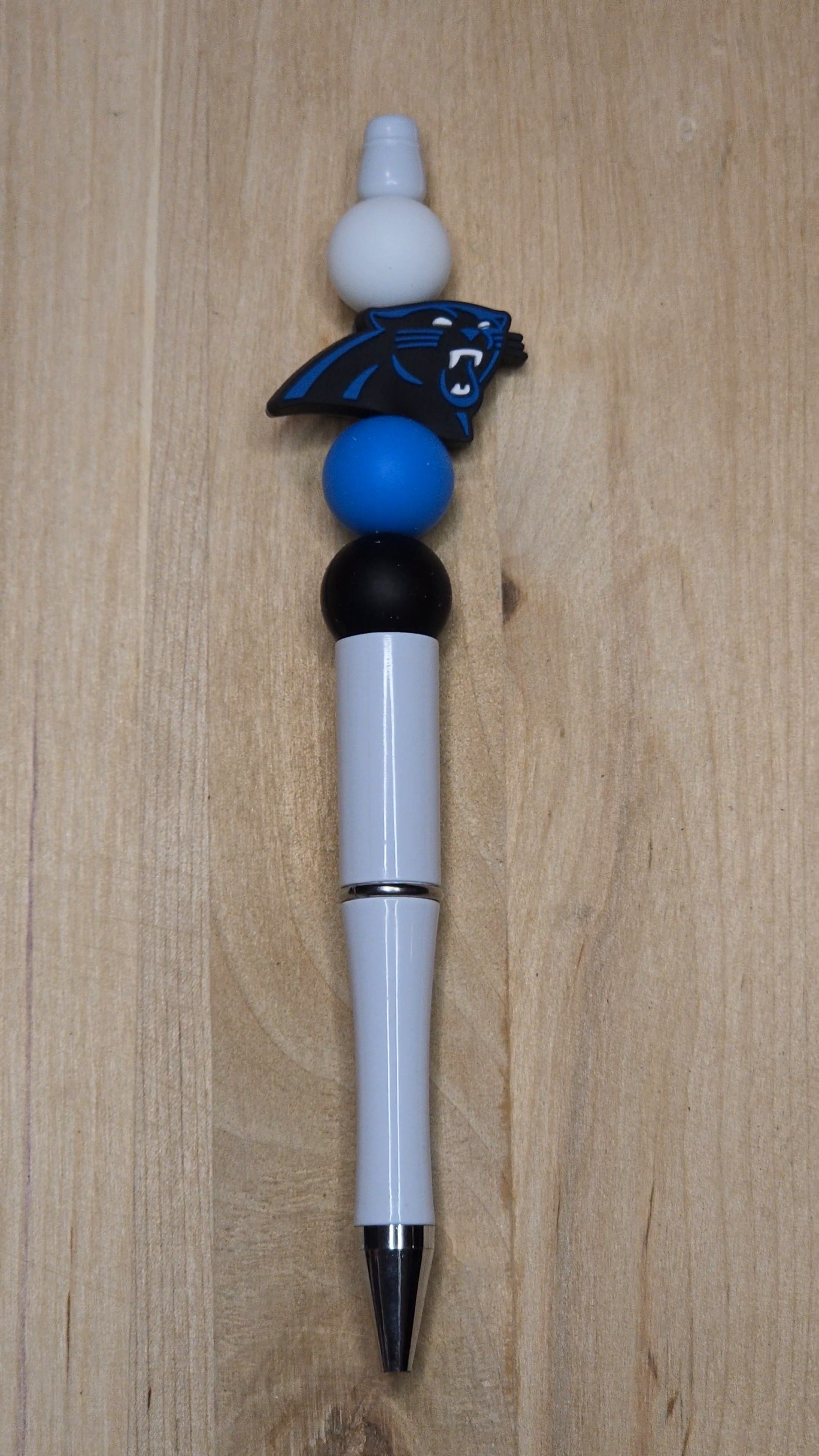 Football Silicone Beaded Pen