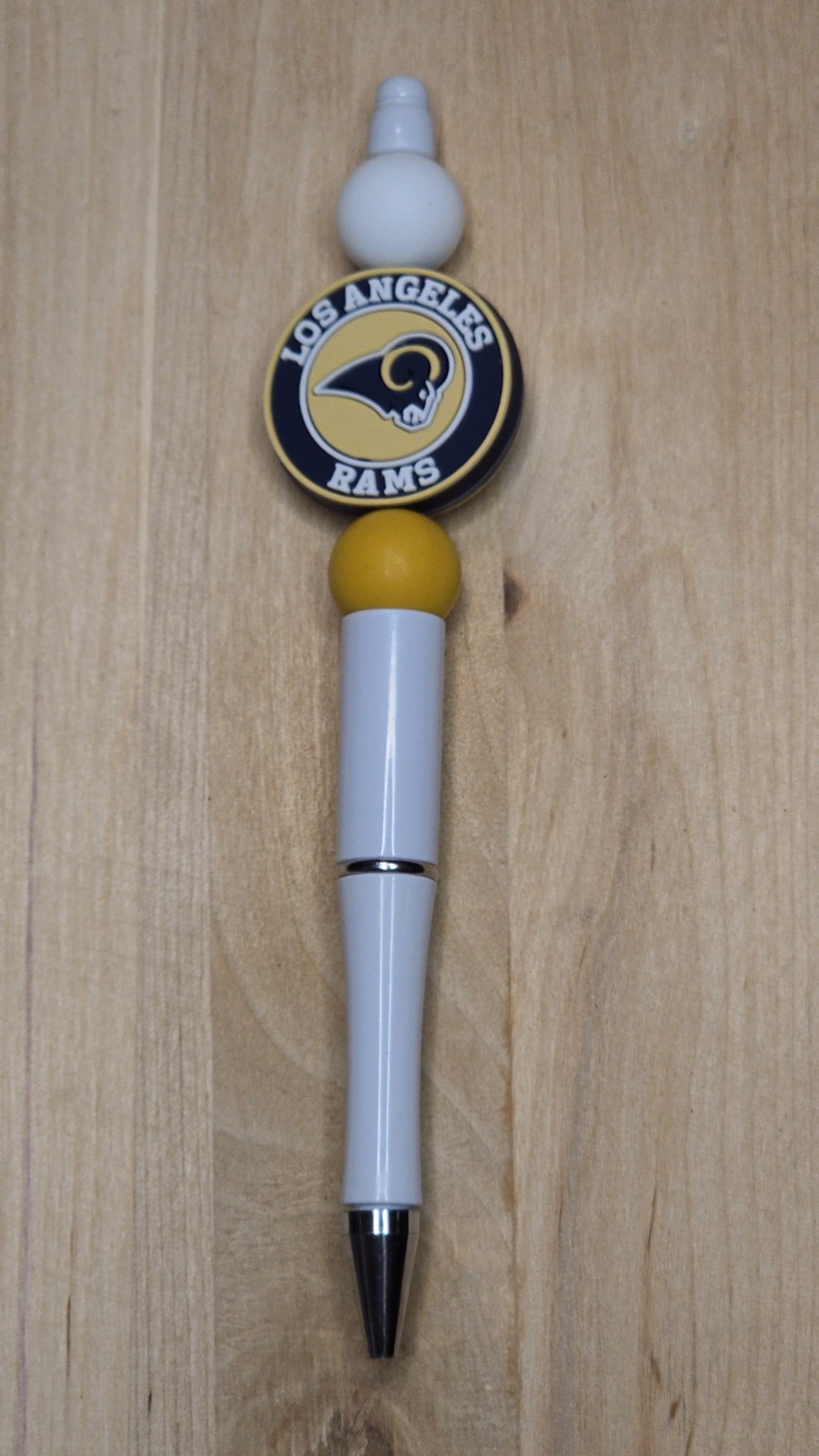 Football Silicone Beaded Pen